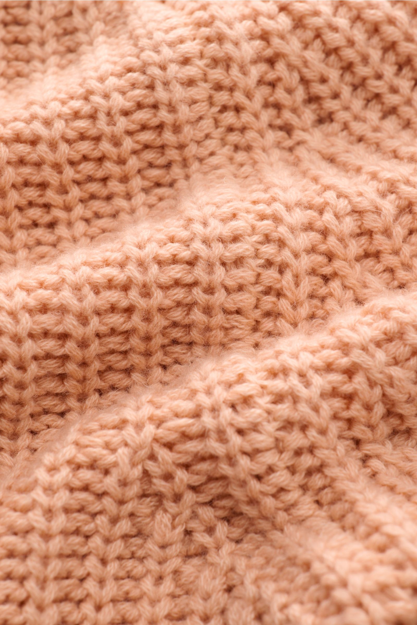 Iris von Arnim Cashmere Rundhalspullover 'Aurenzo' apricot