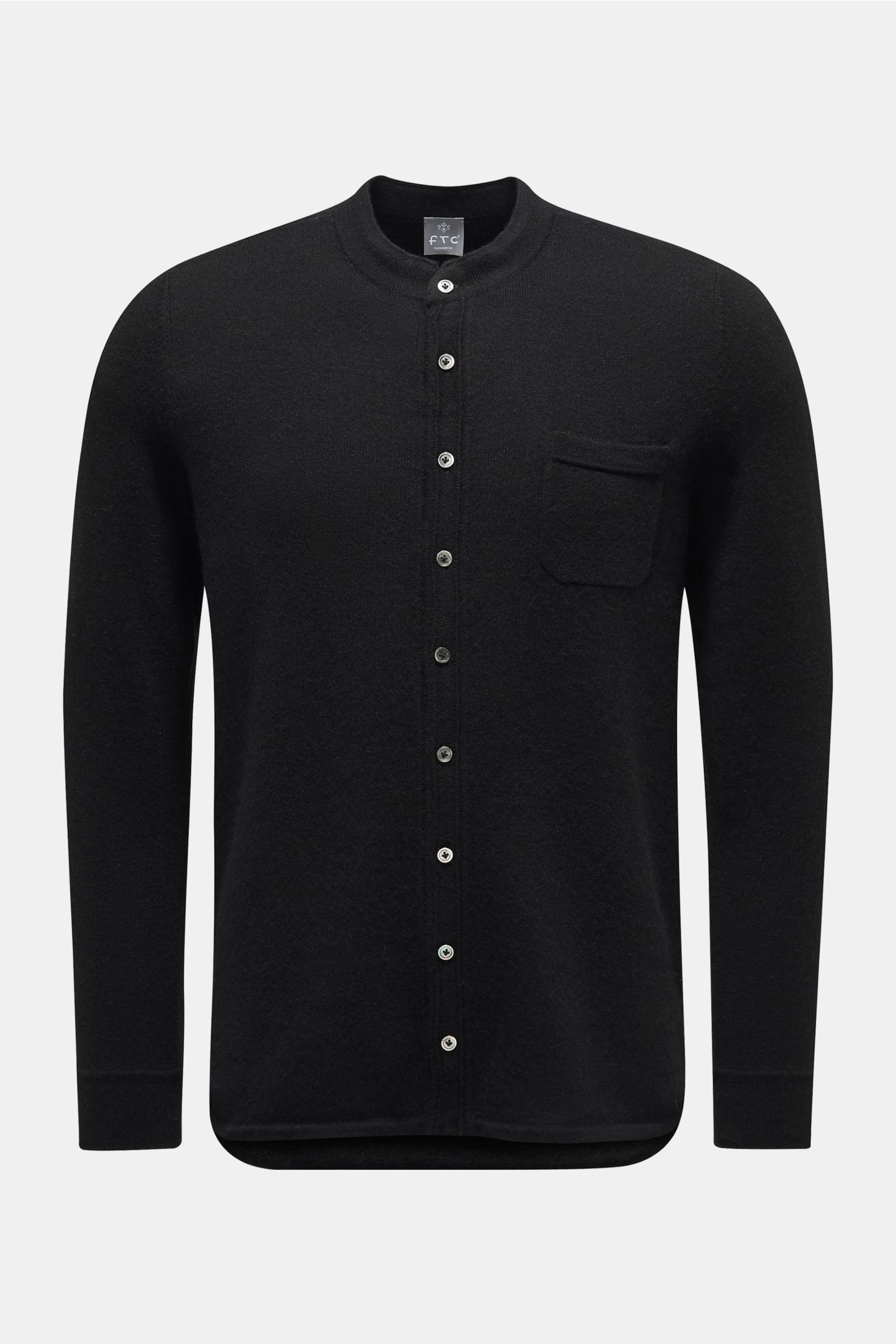 Cashmere overshirt black