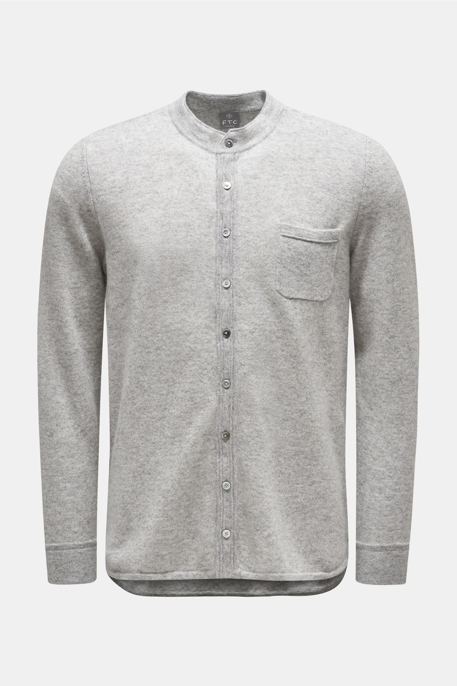 Cashmere overshirt grey