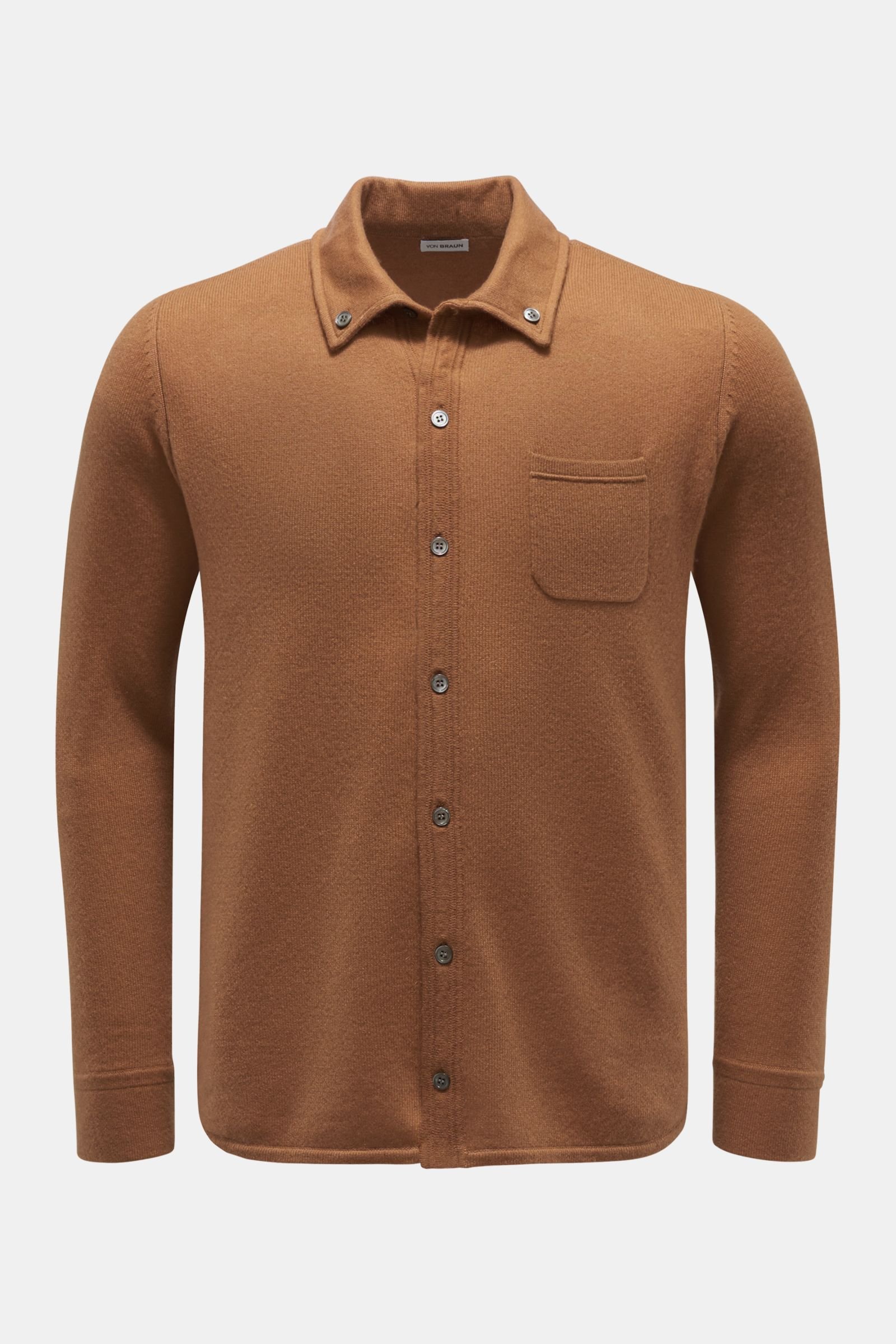 Cashmere overshirt brown