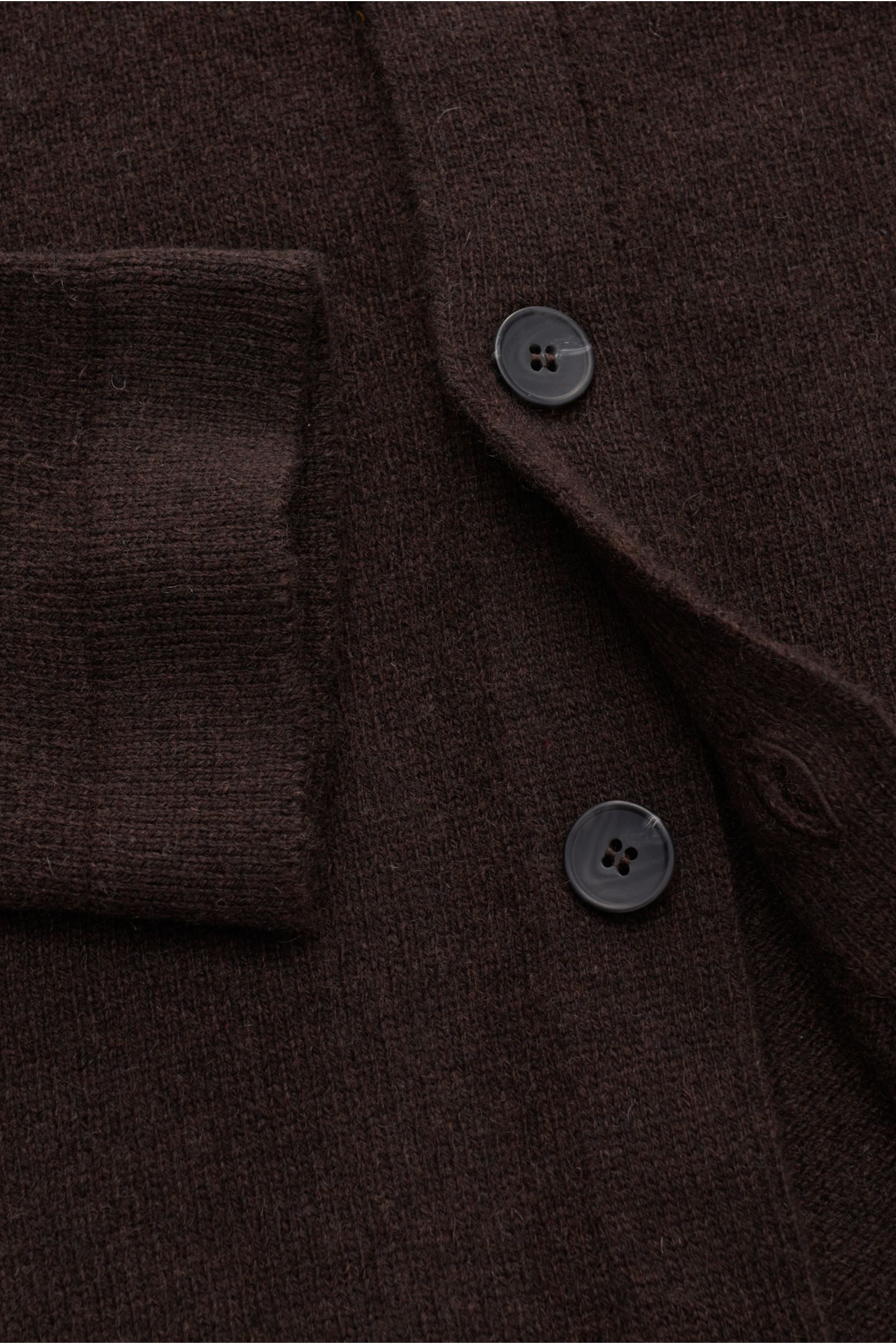 von Braun Cashmere Cardigan dunkelbraun