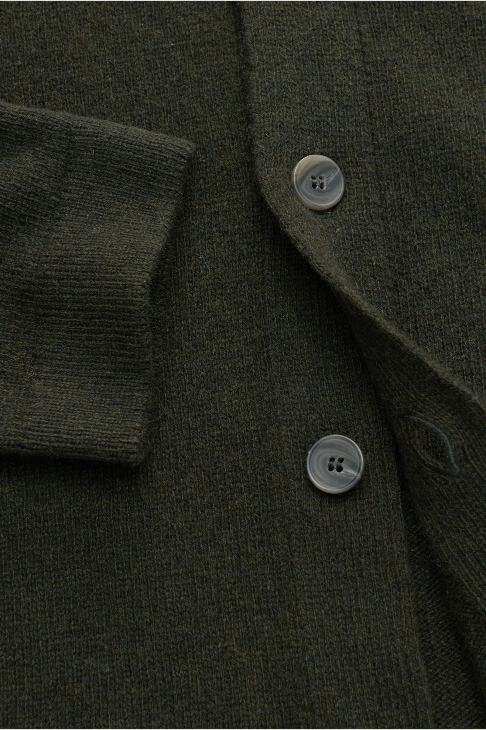 von Braun Cashmere Cardigan dark olive