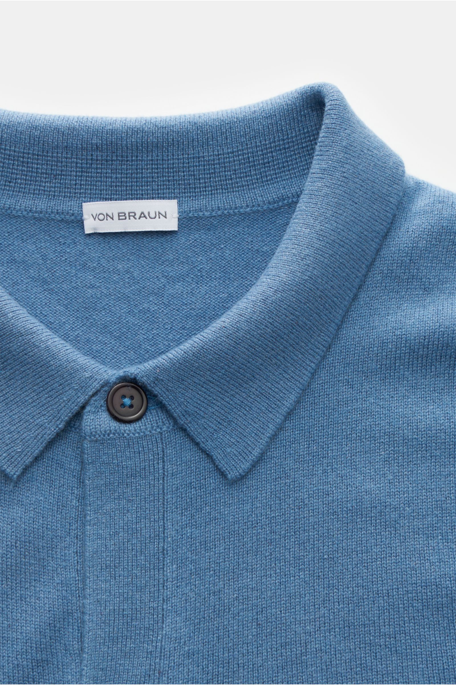 von Braun Cashmere cardigan smoky blue