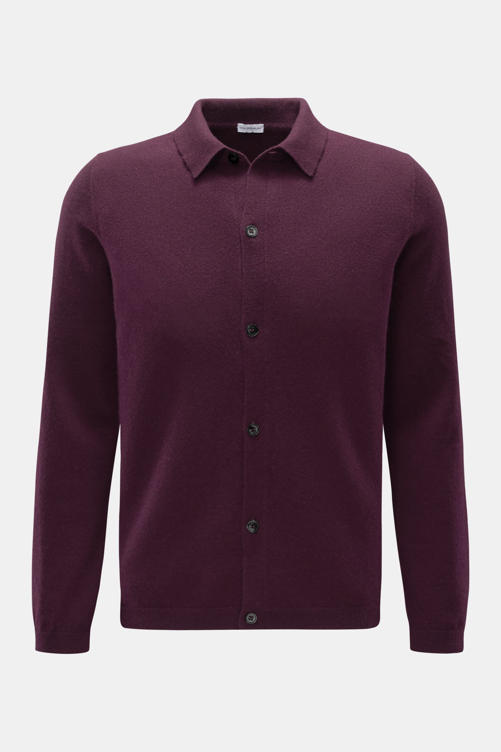 von Braun Cashmere cardigan burgundy
