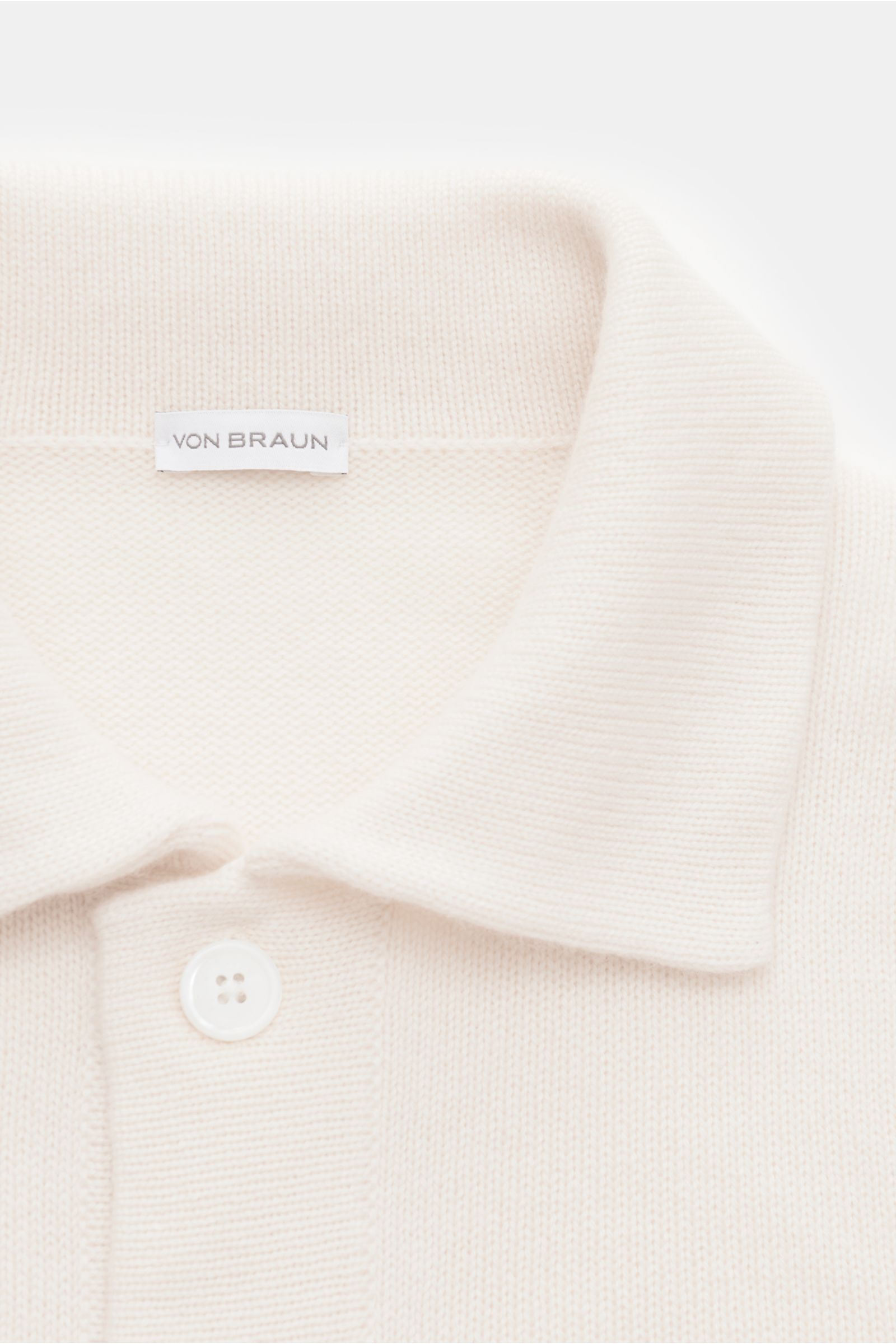 von Braun Cashmere Cardigan creme