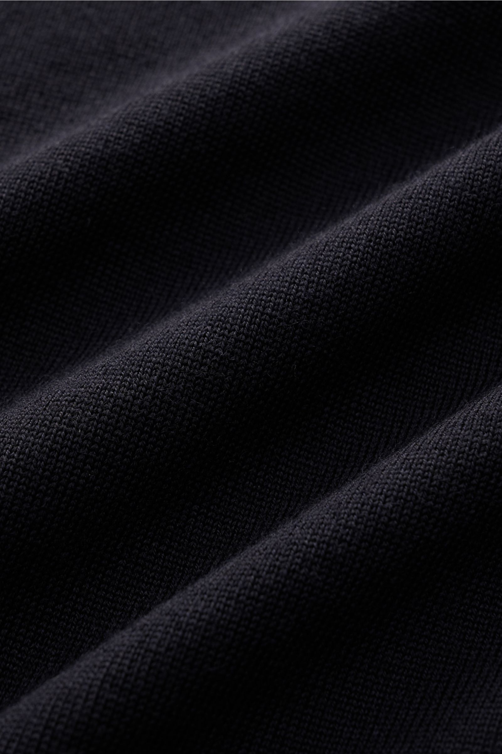 Filippo de Laurentiis Feinstrick-Polo dark navy