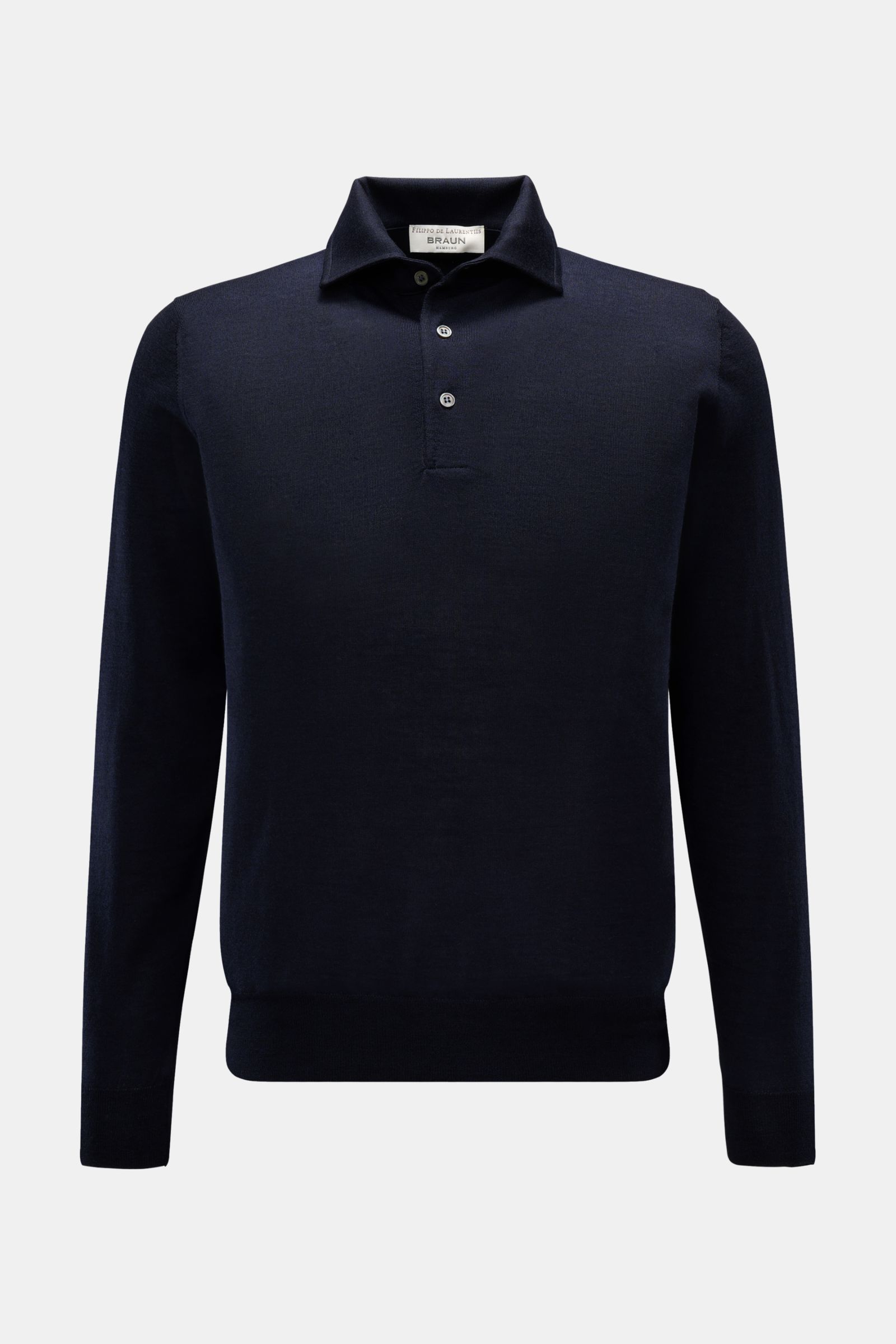 Filippo de Laurentiis Knit polo navy