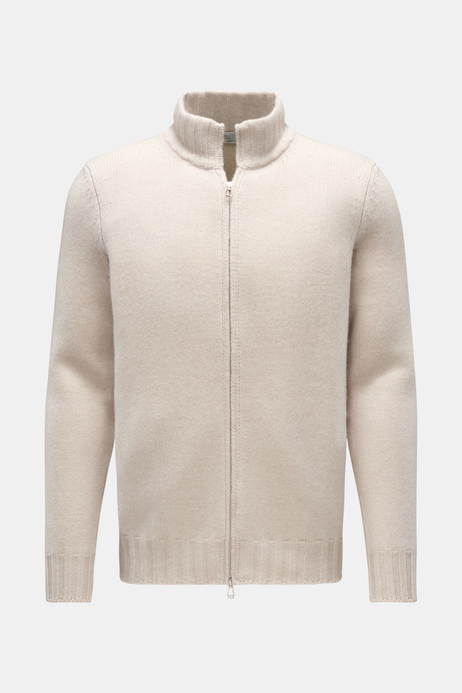 Lamano Artisans Cashmere Strickjacke beige