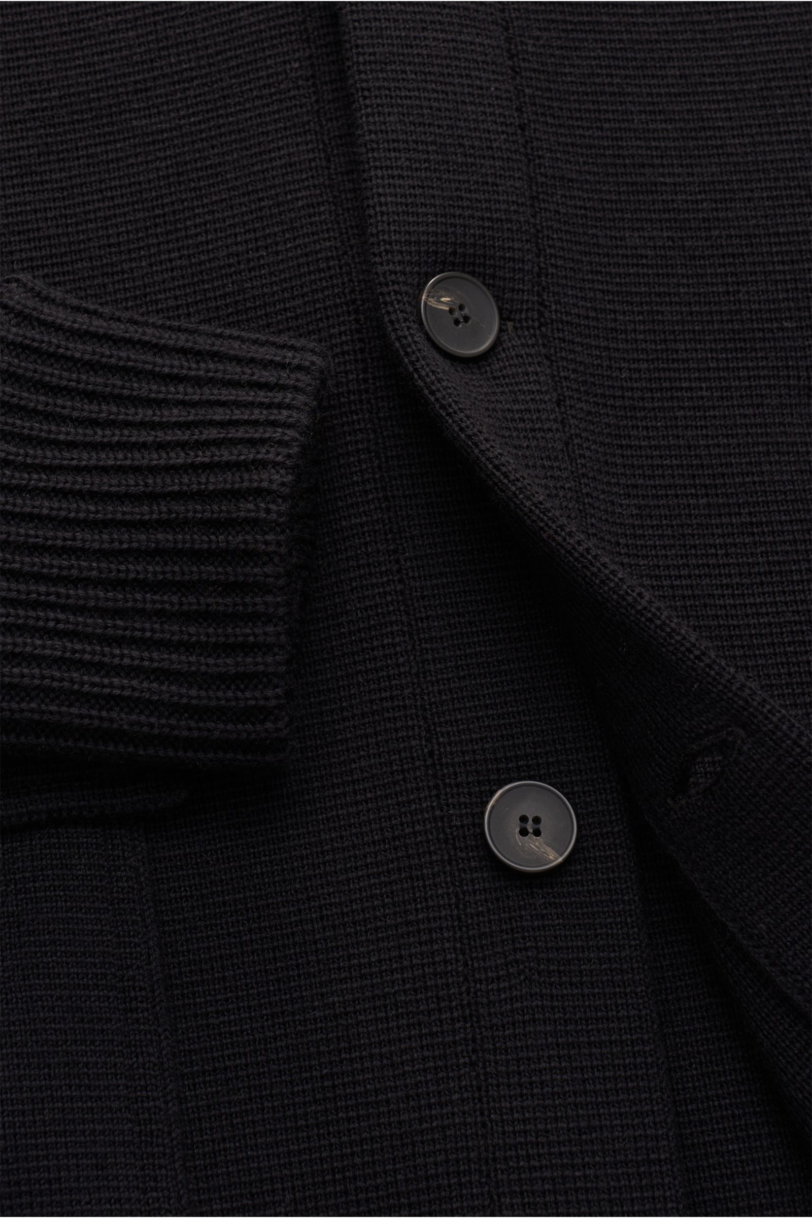 von Braun Merino Cardigan schwarz