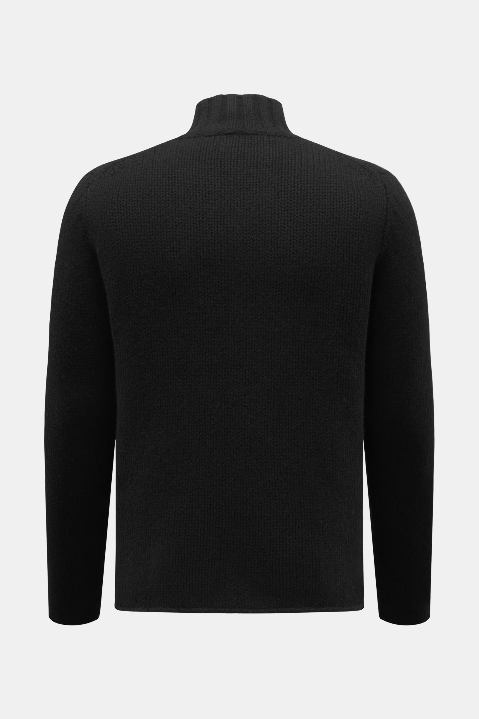 04651/ A trip in a bag Cashmere Cardigan schwarz