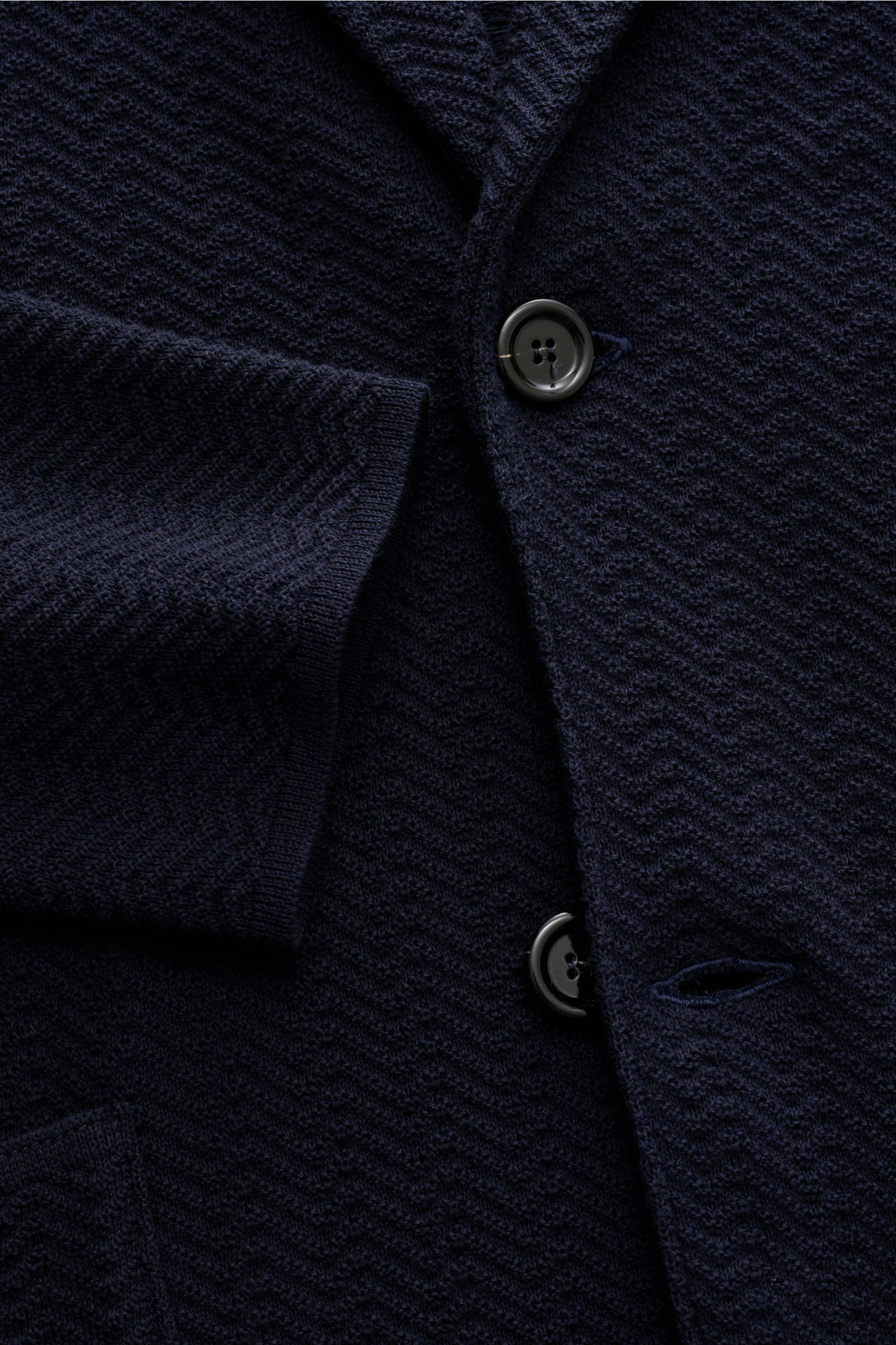 Lardini Knit blazer navy