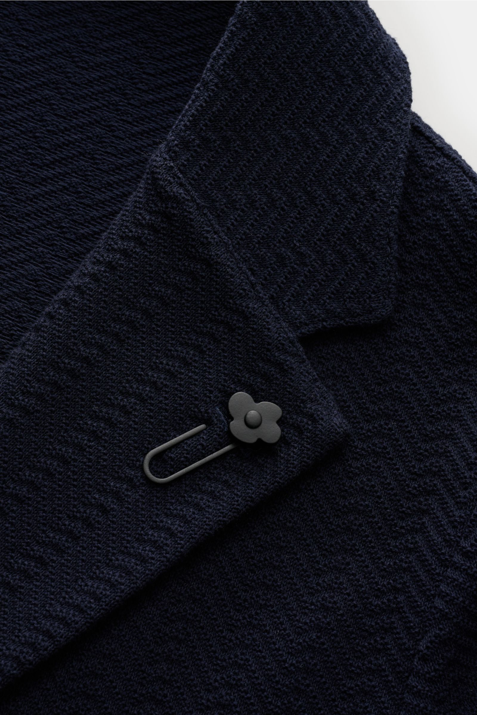 Lardini Knit blazer navy