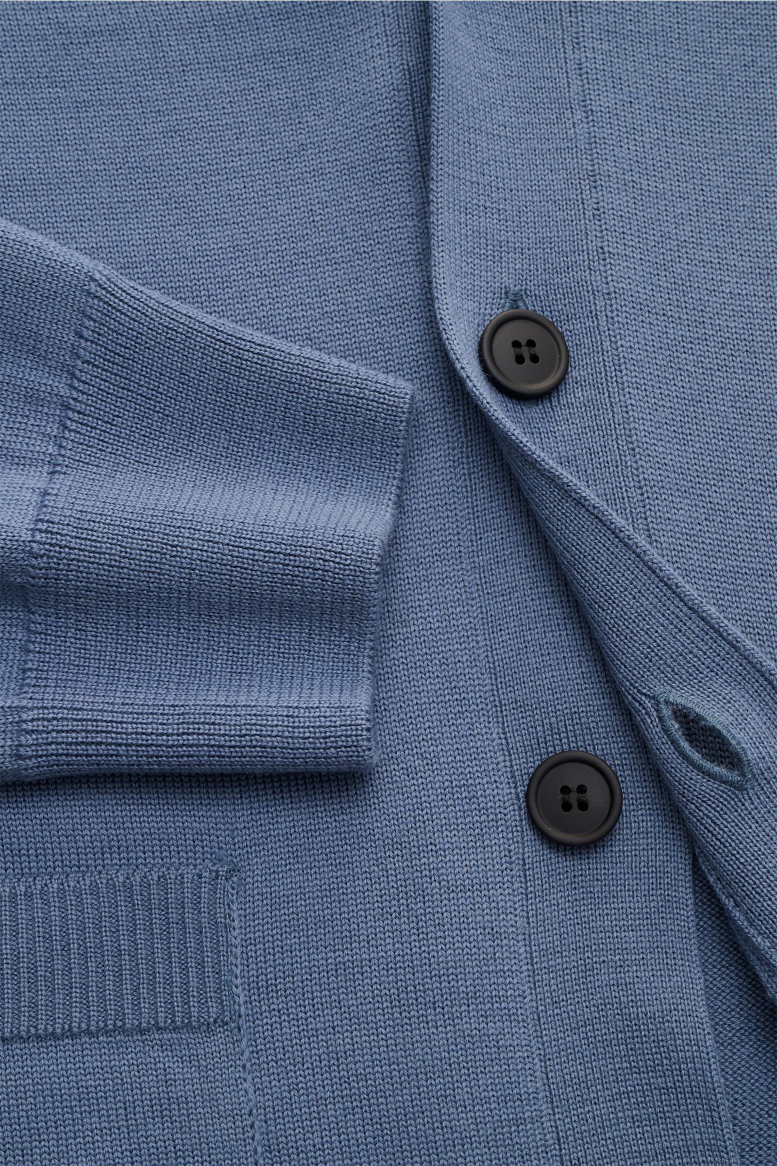 Maison Kitsuné Cardigan smoky blue