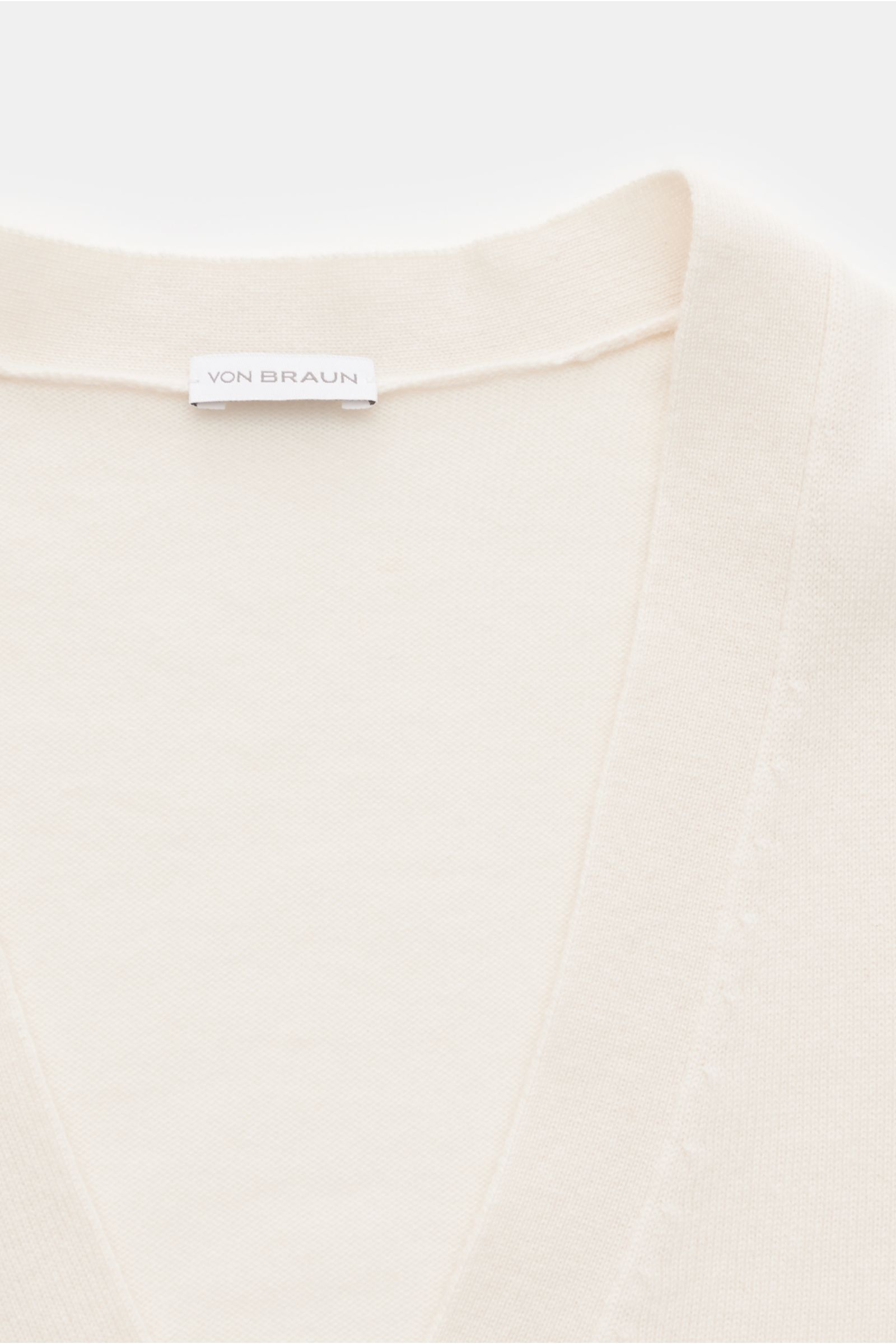von Braun Cashmere Cardigan creme
