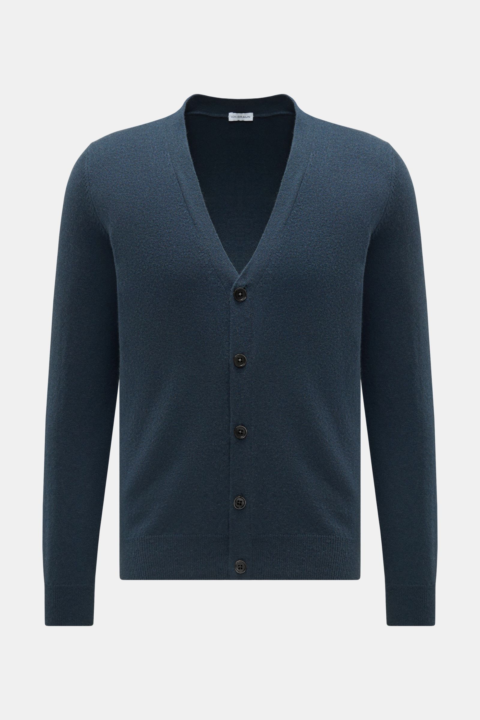 von Braun Cashmere Cardigan graublau