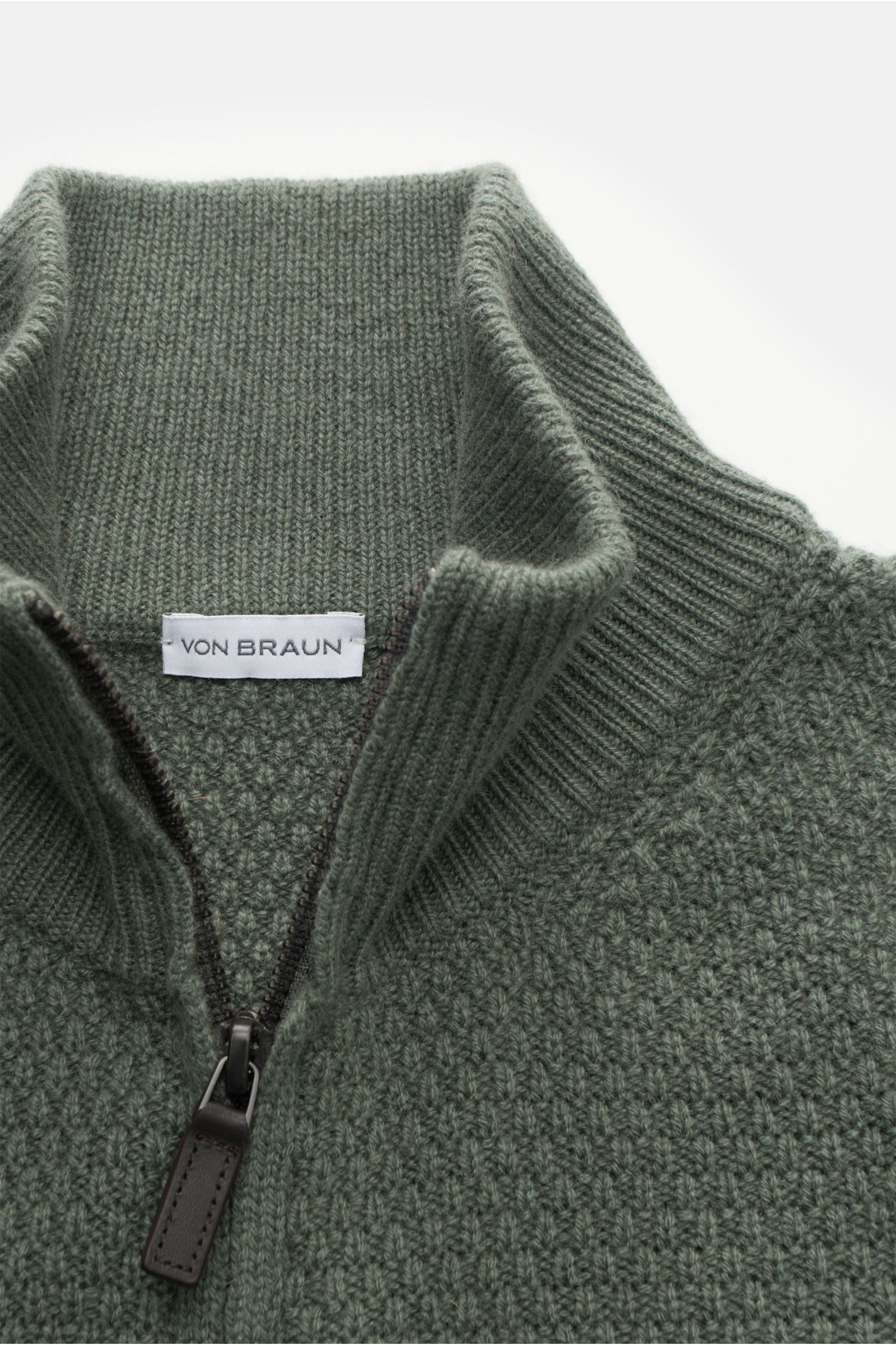 von Braun Cashmere cardigan grey-green