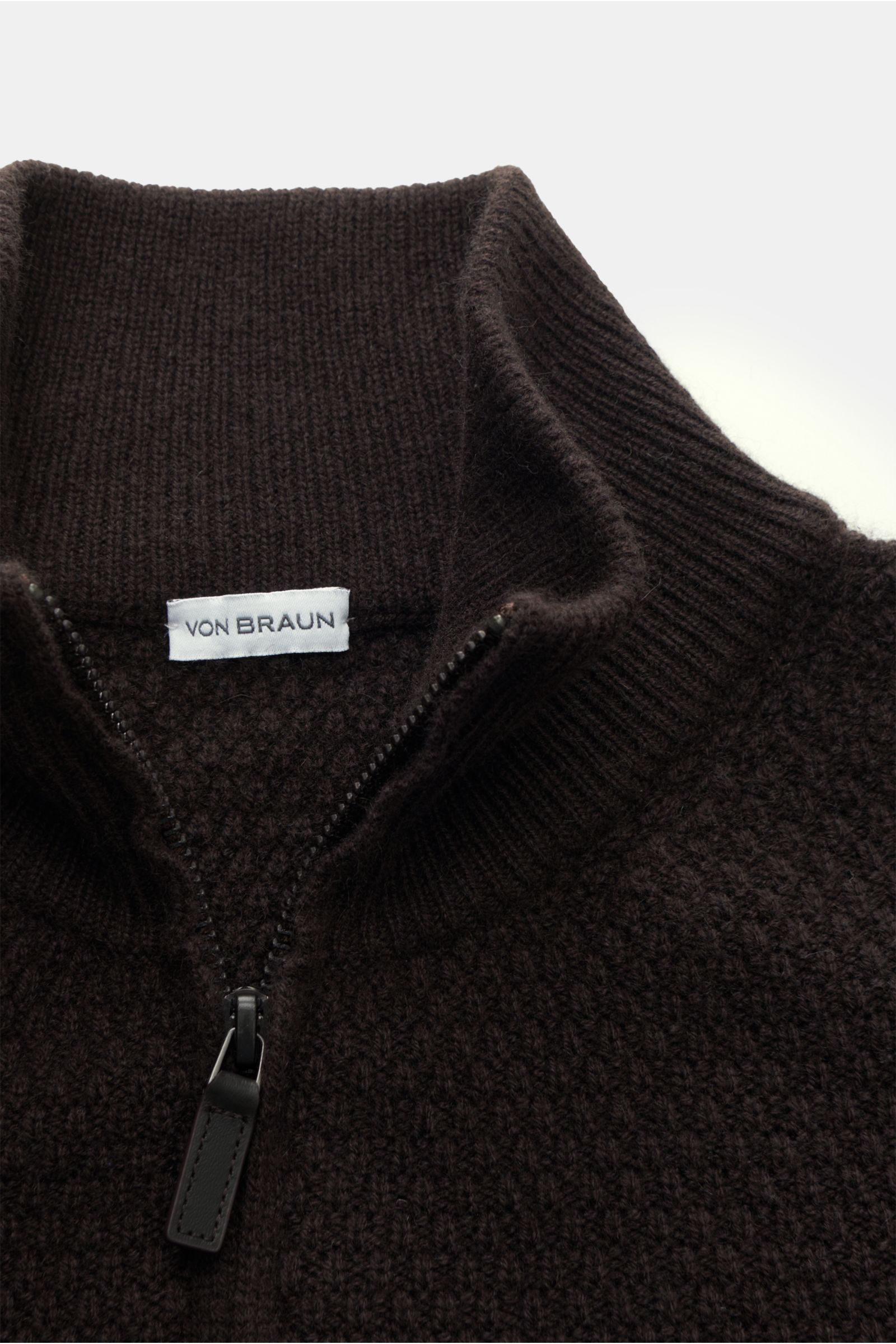 von Braun Cashmere Strickjacke dunkelbraun