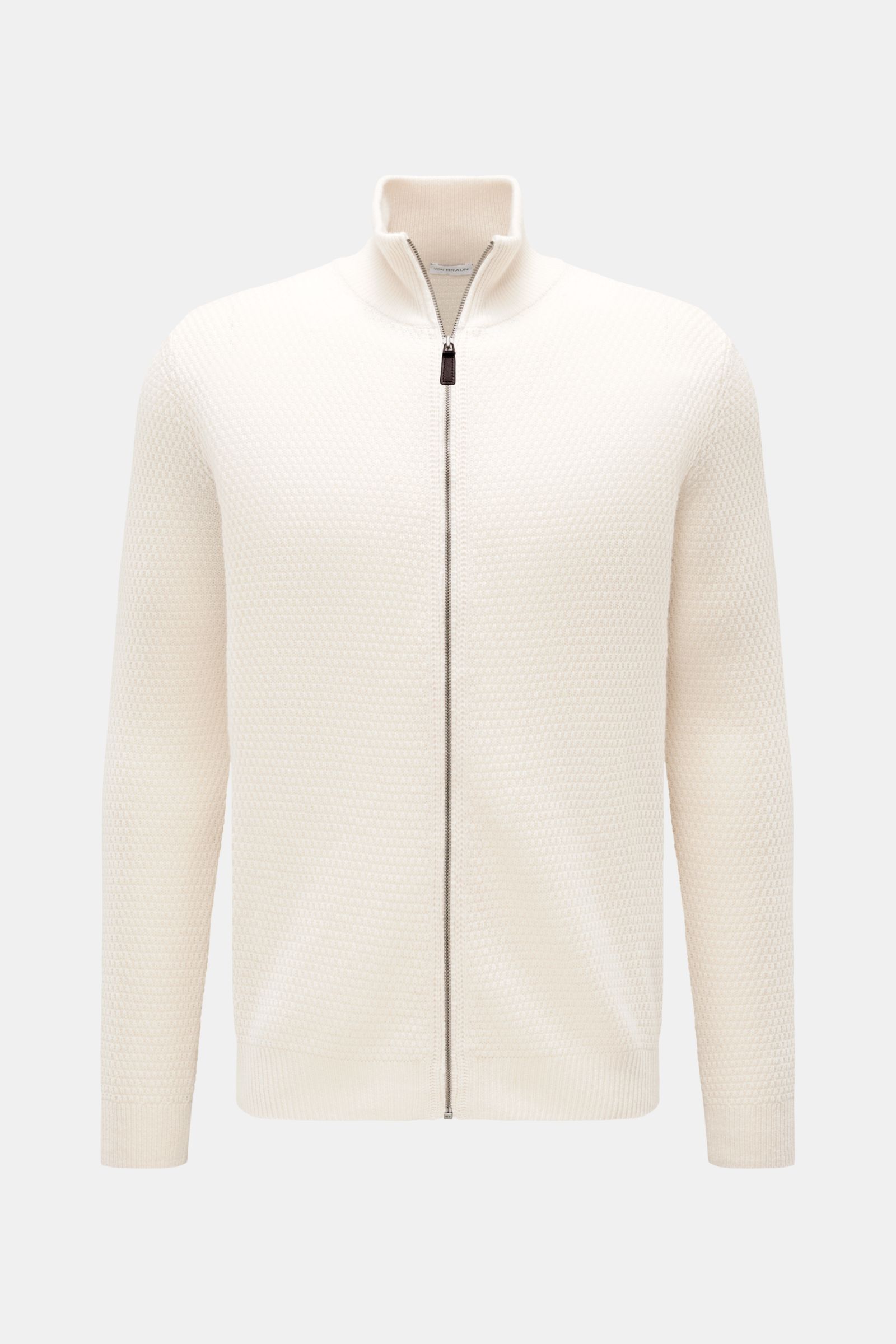 von Braun Cashmere Strickjacke creme