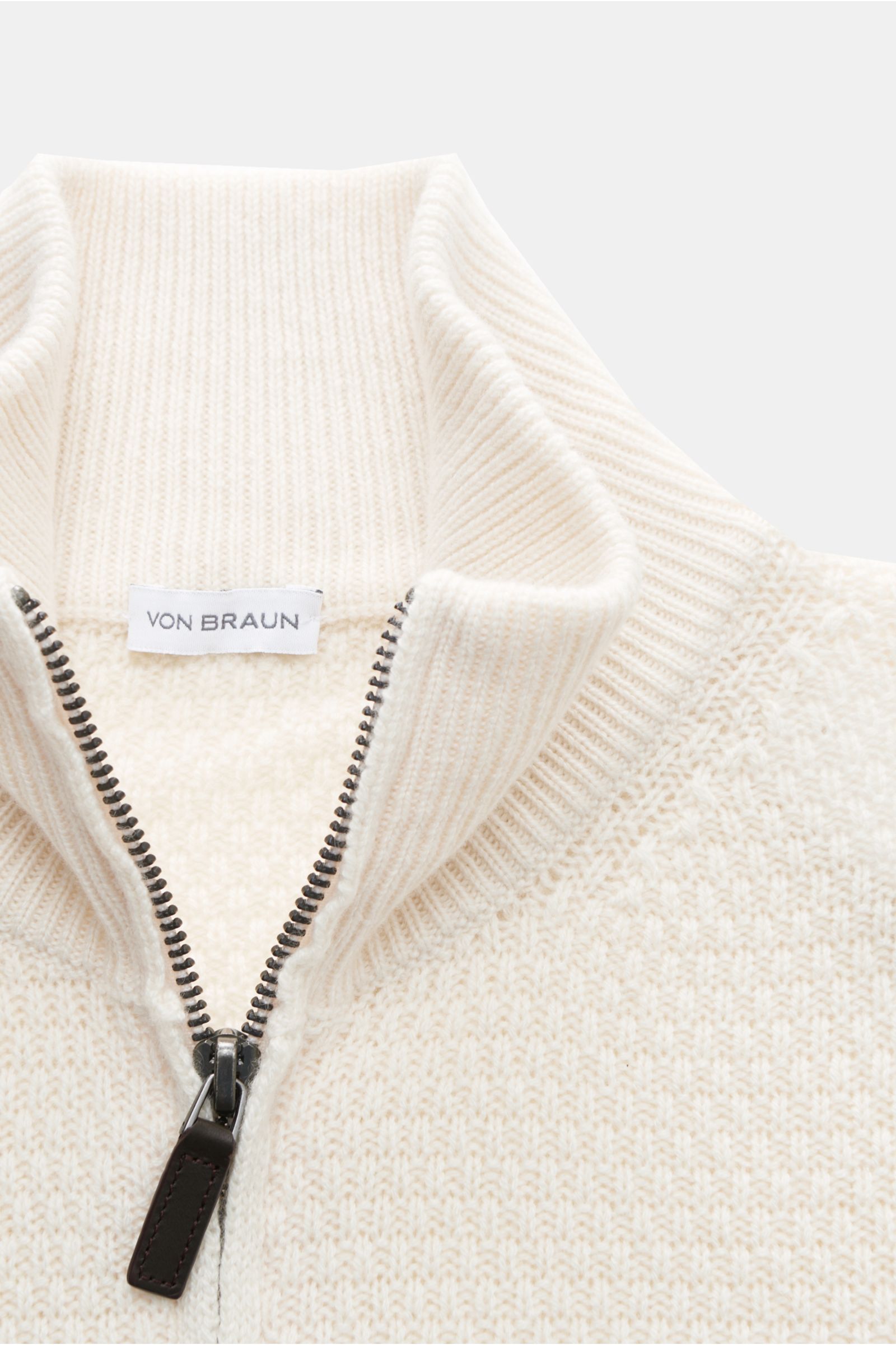 von Braun Cashmere Strickjacke creme