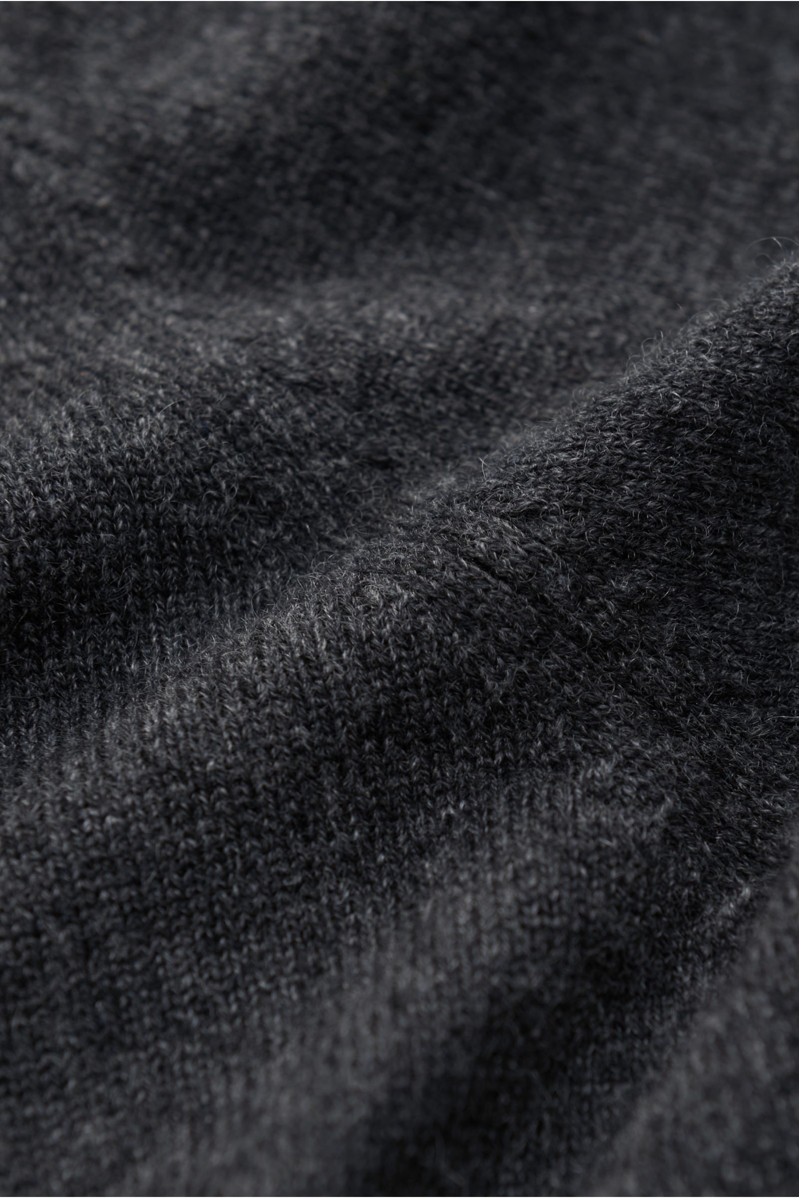 von Braun Cashmere Strickjacke dunkelgrau meliert