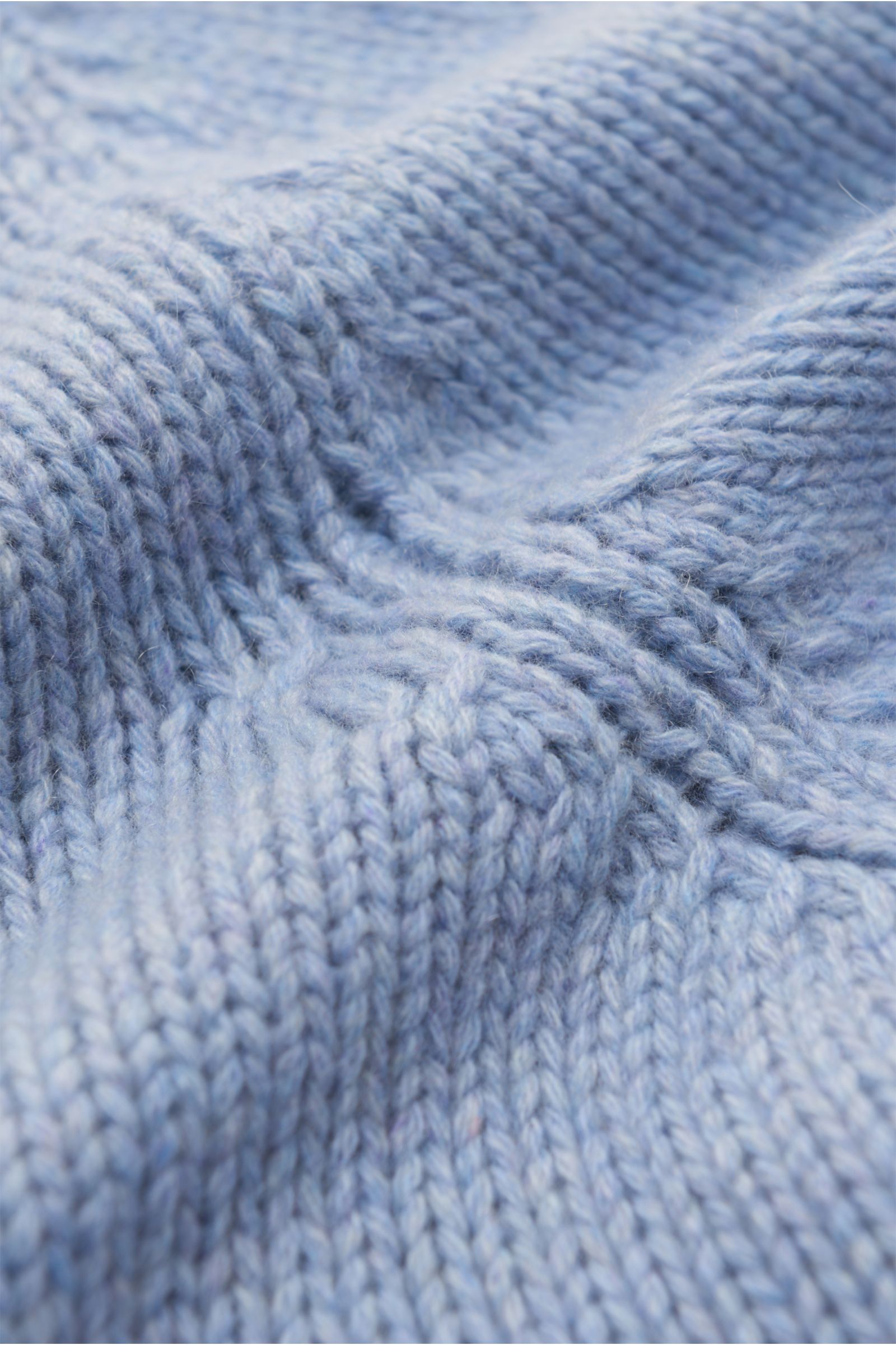 04651/ A trip in a bag Cashmere Cardigan hellblau