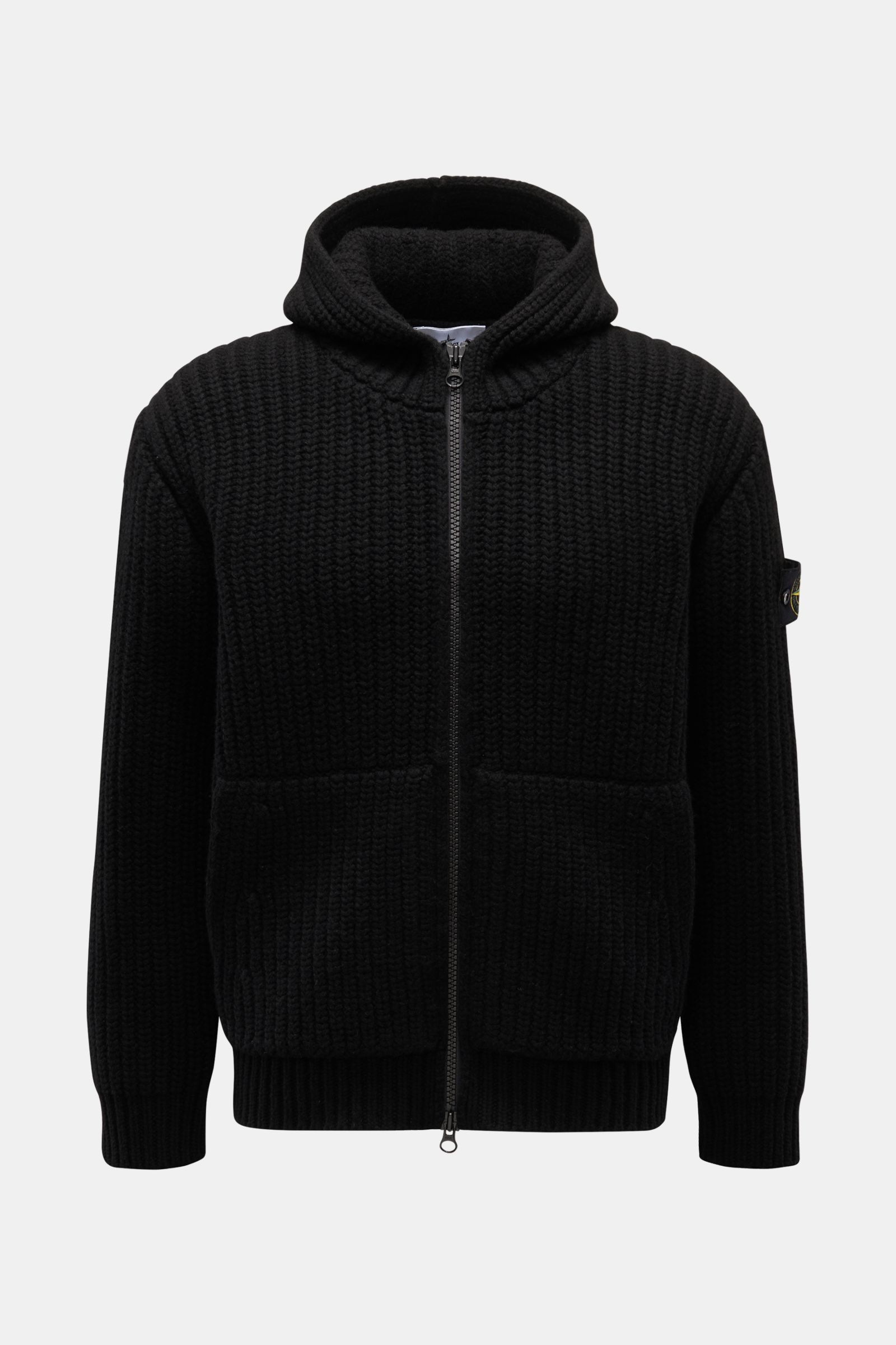 Stone Island Strickjacke schwarz