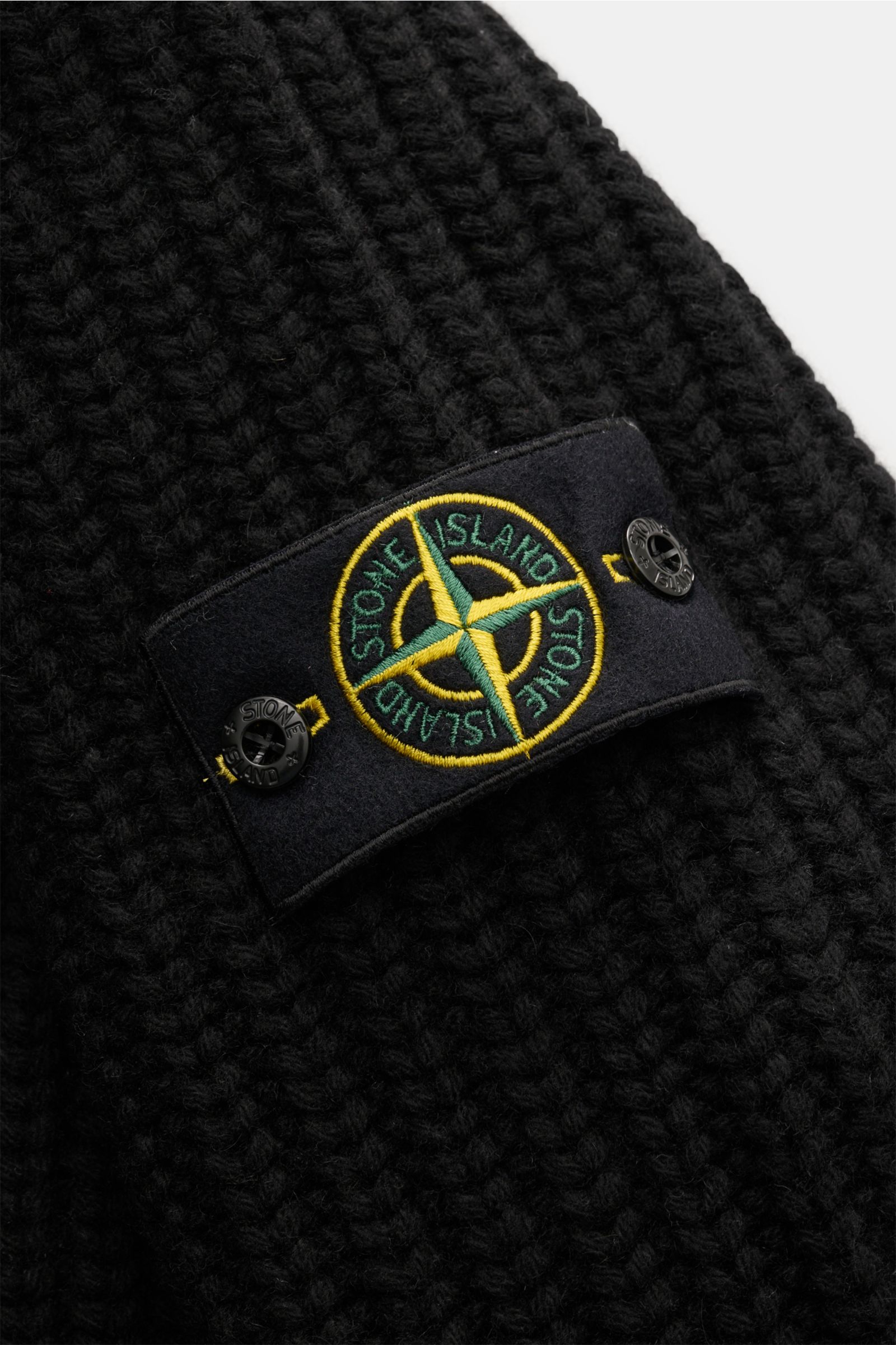 Stone Island Strickjacke schwarz