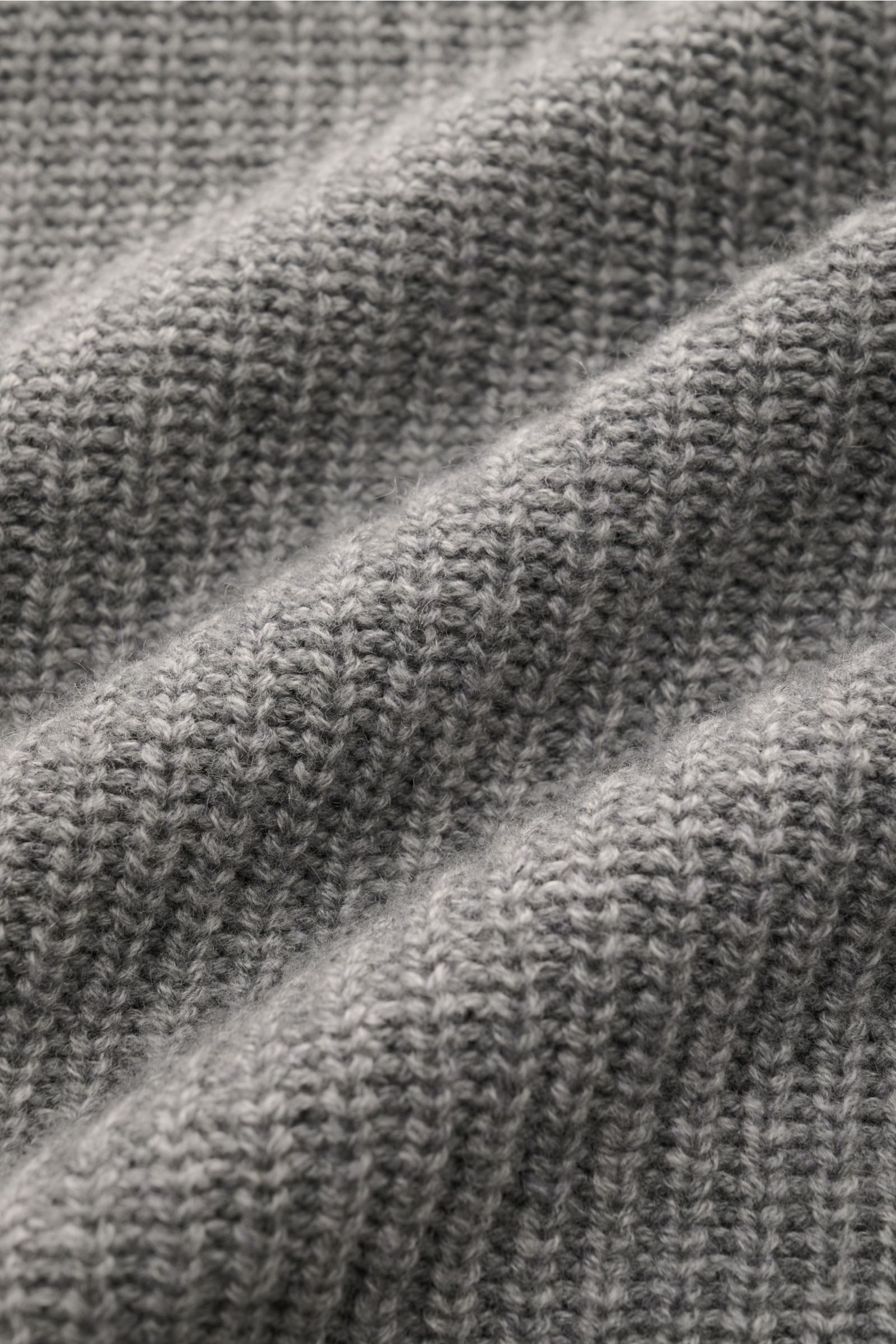 Iris von Arnim Cashmere Strickjacke 'Curt' grau