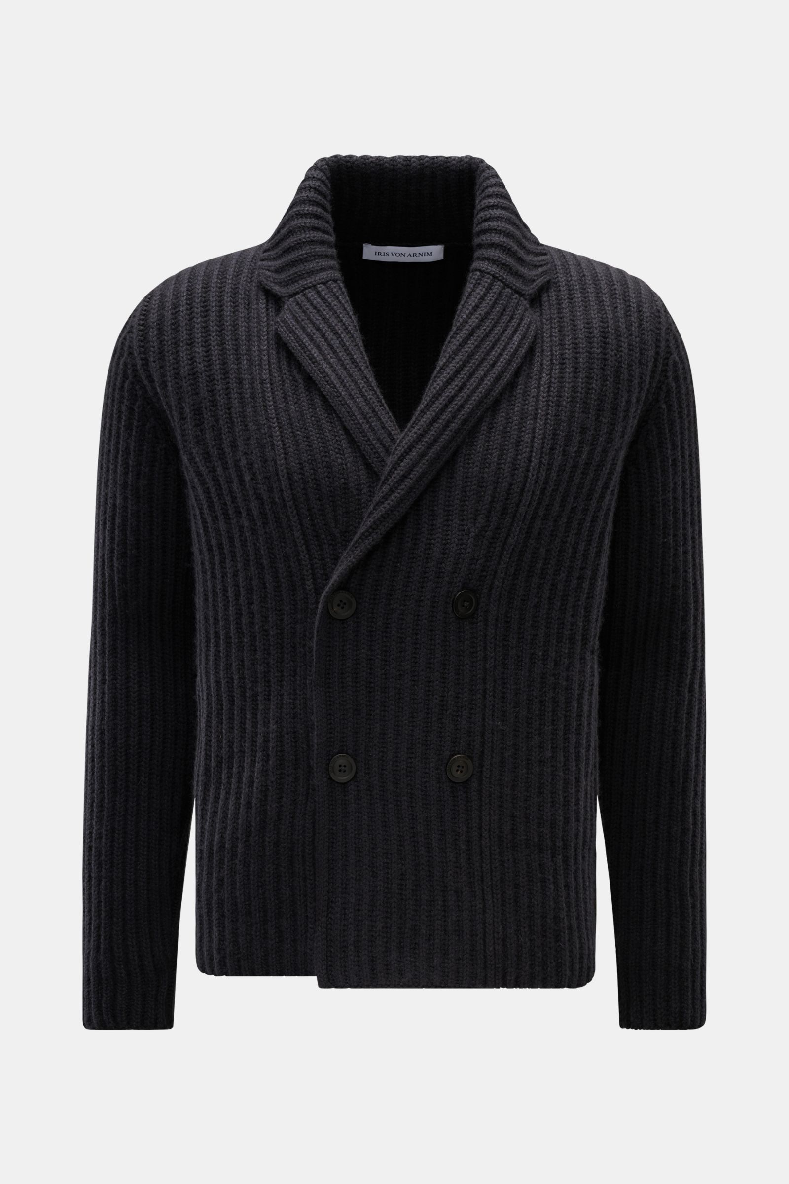 Iris von Arnim Cashmere Cardigan 'Arvada' dunkelgrau
