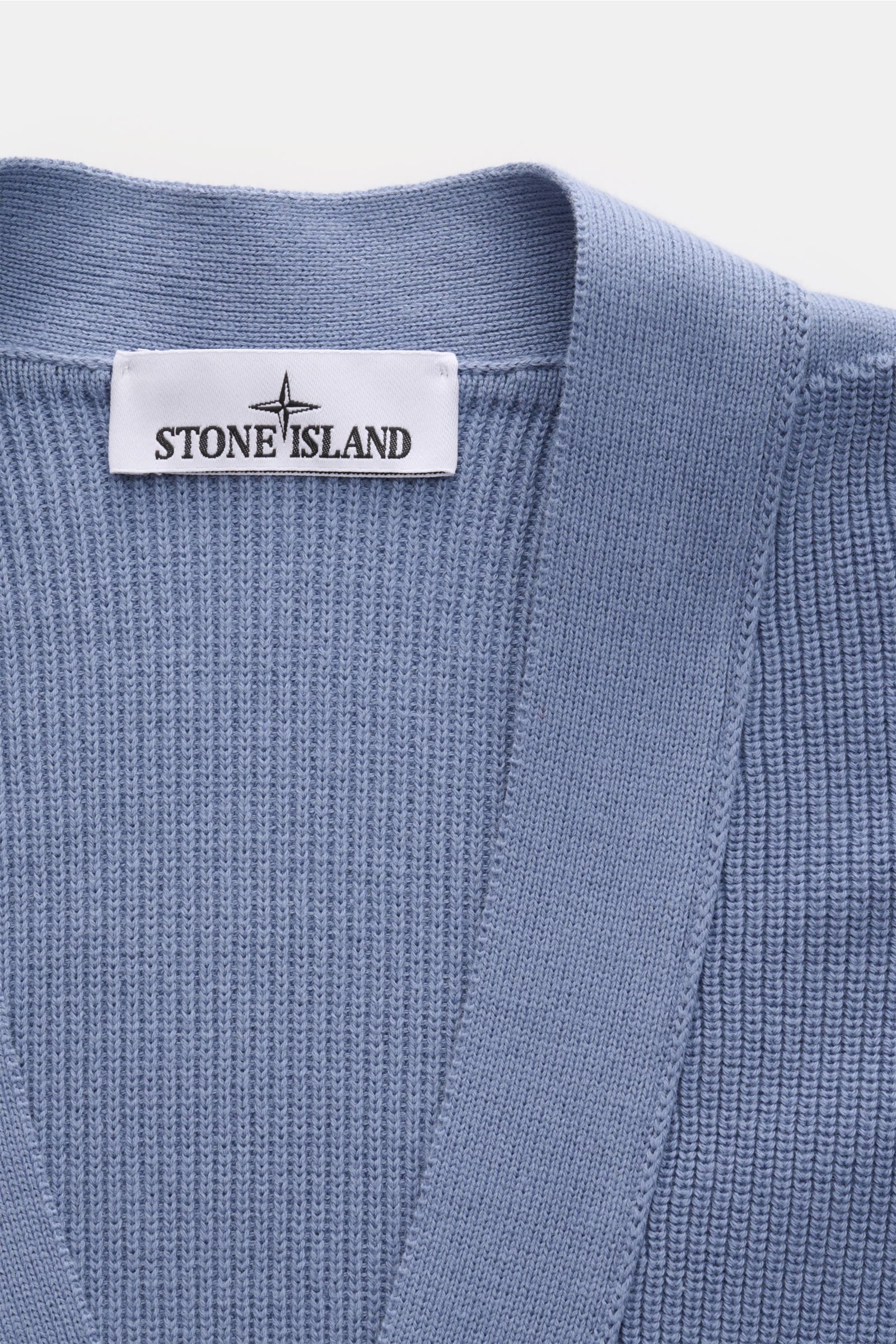 STONE ISLAND Cardigan rauchblau | BRAUN Hamburg