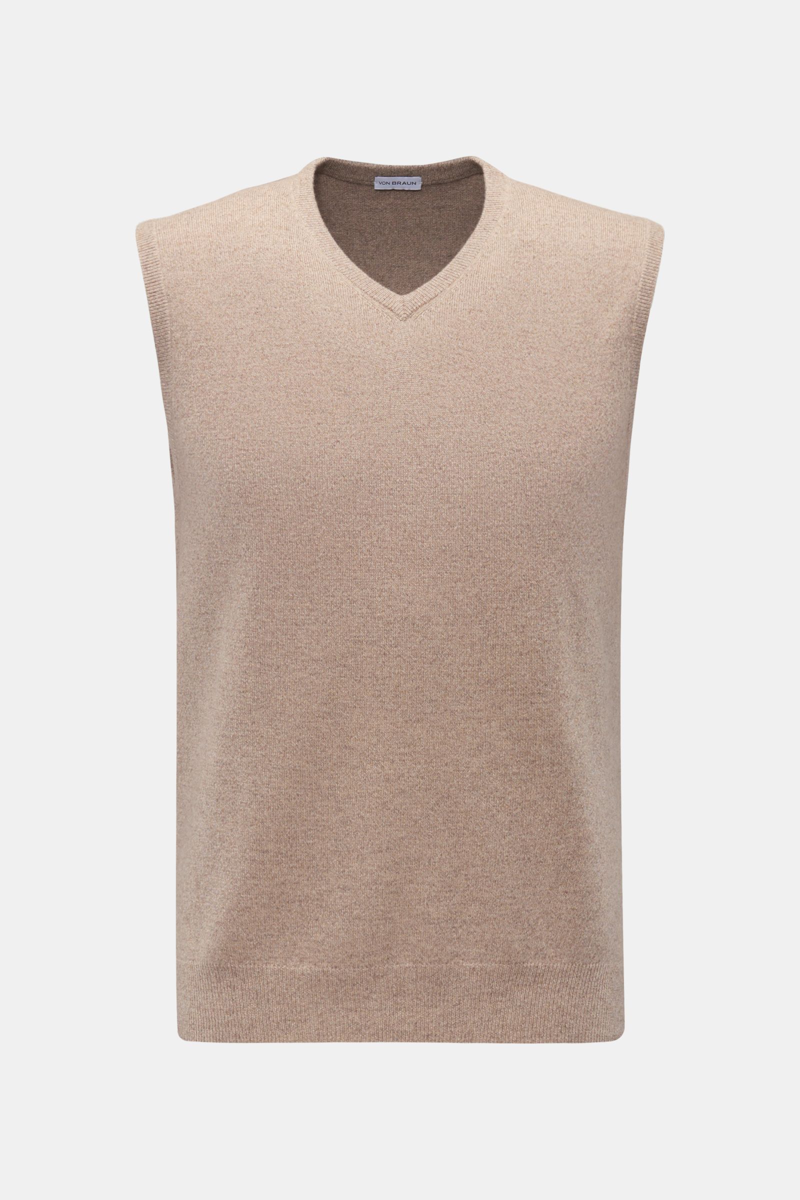 von Braun Cashmere Pullunder beige