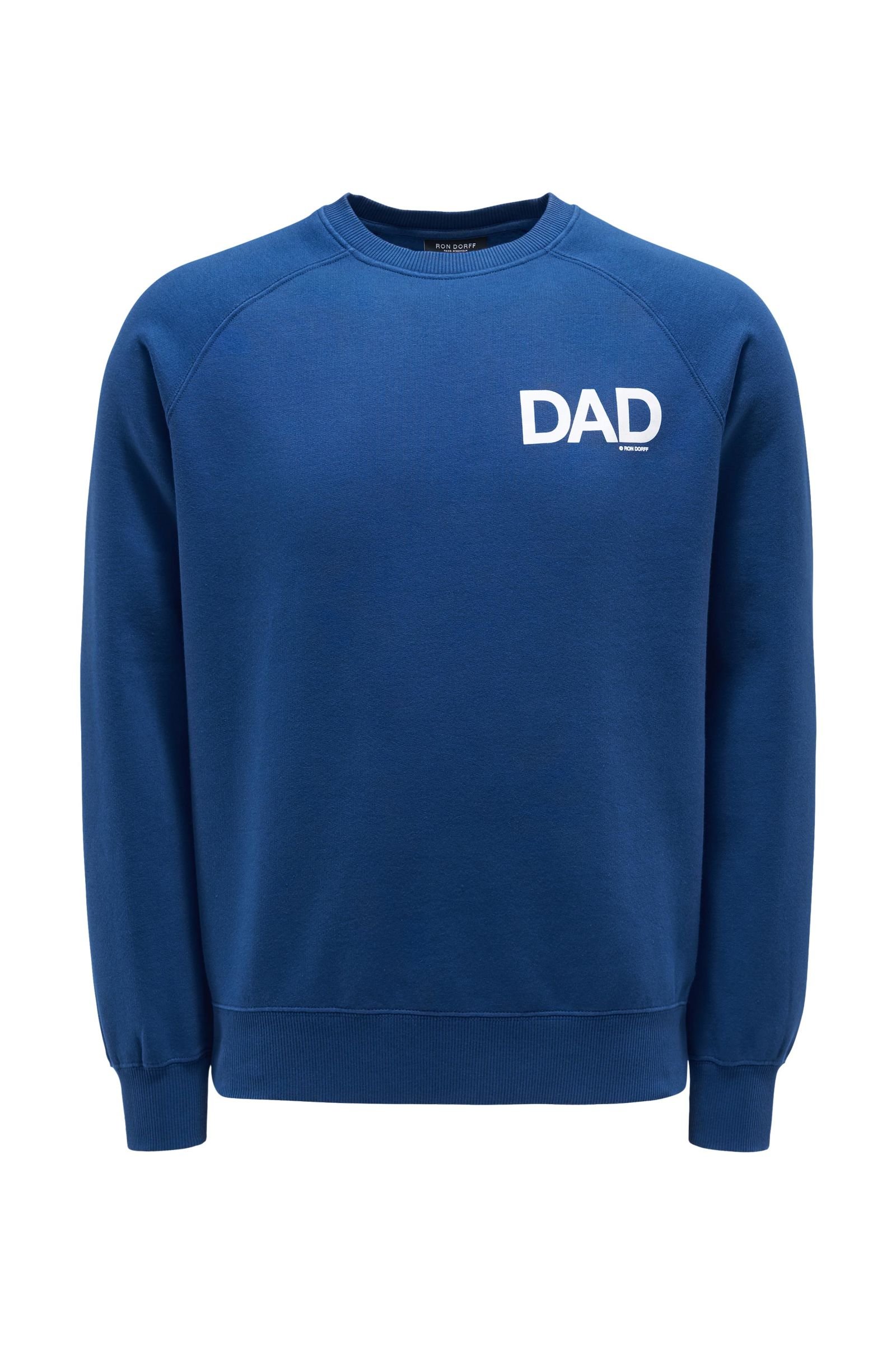 R-Neck Sweatshirt 'Dad' dunkelblau