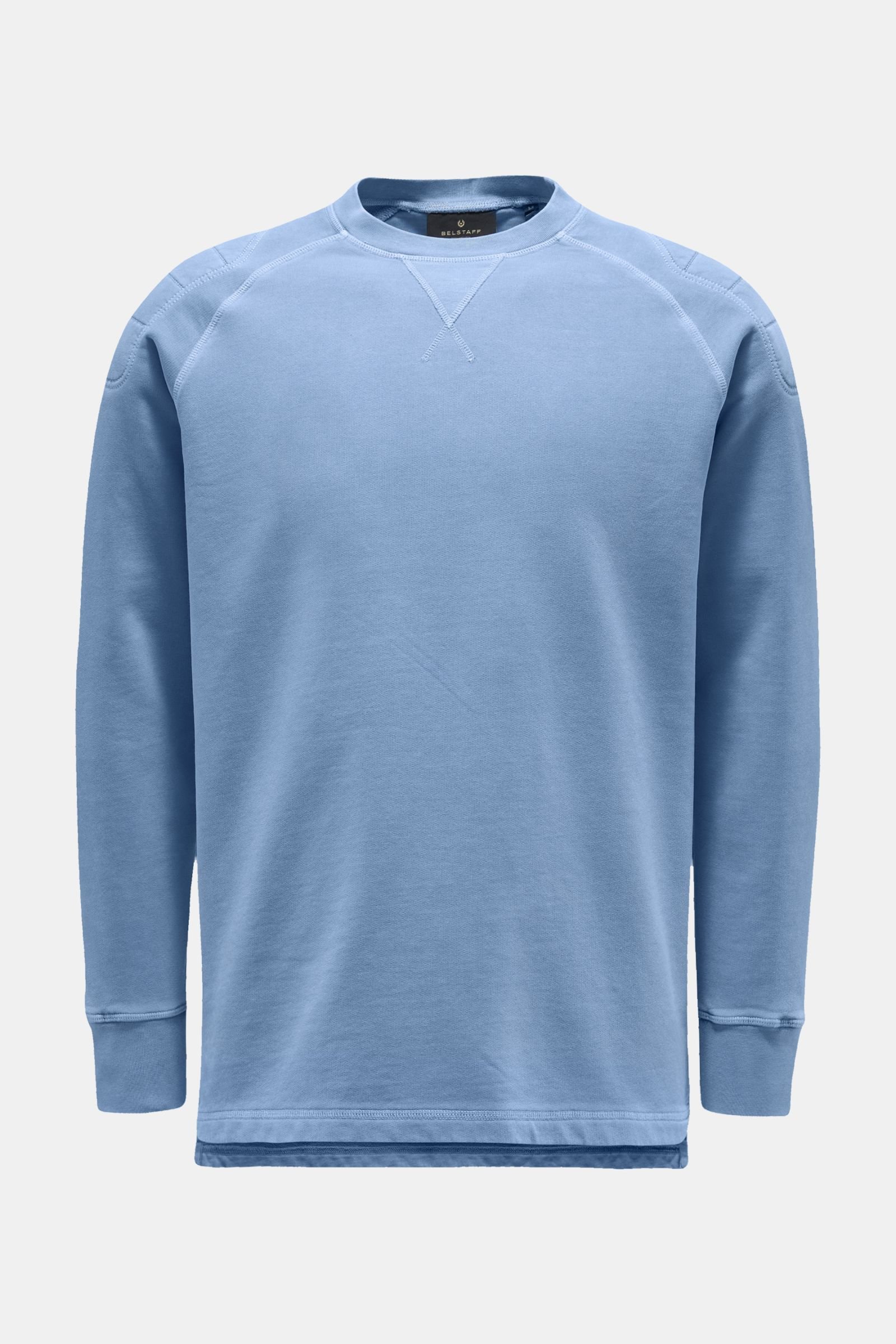 Crew neck sweatshirt light blue