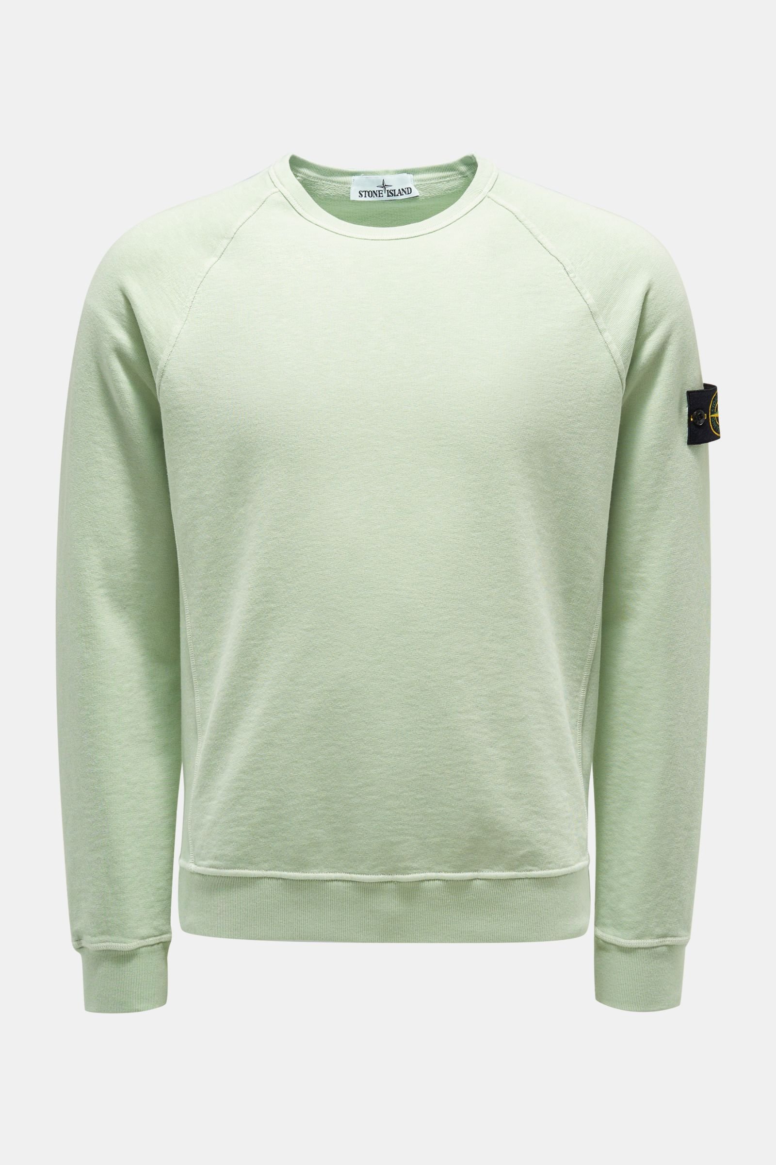 Crew neck sweatshirt mint green