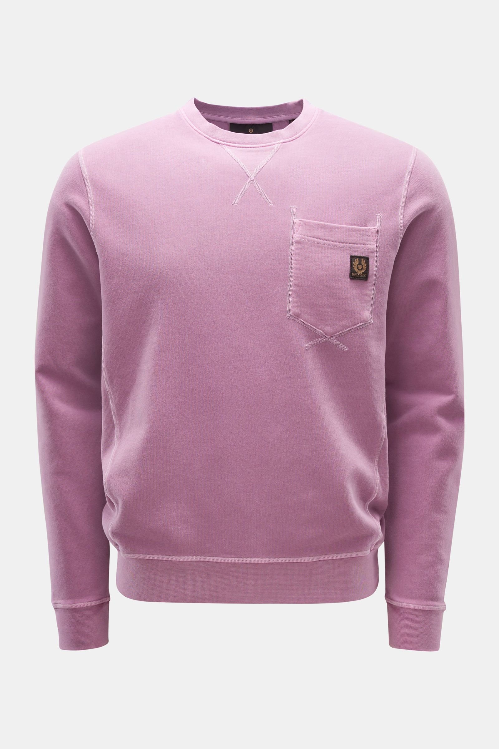 Crew neck sweatshirt 'Seacliff' purple