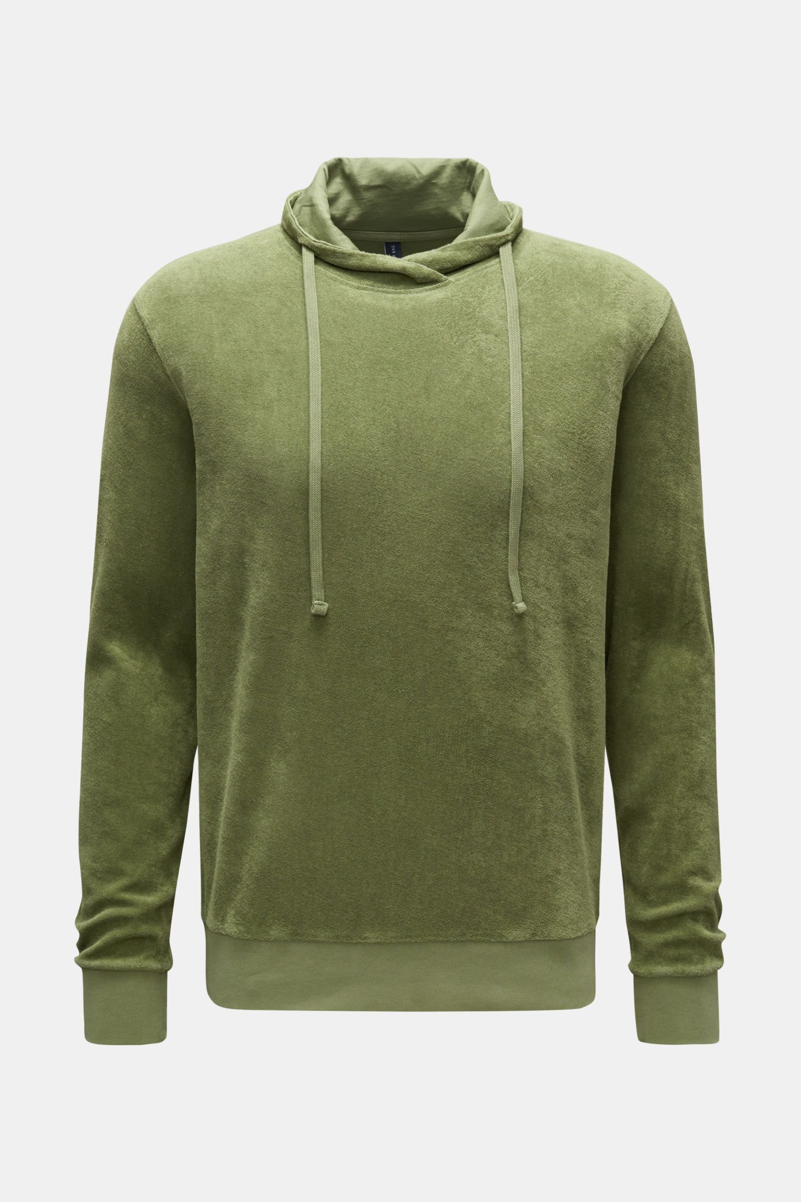 Terry jumper 'Terry Turtle' grey-green