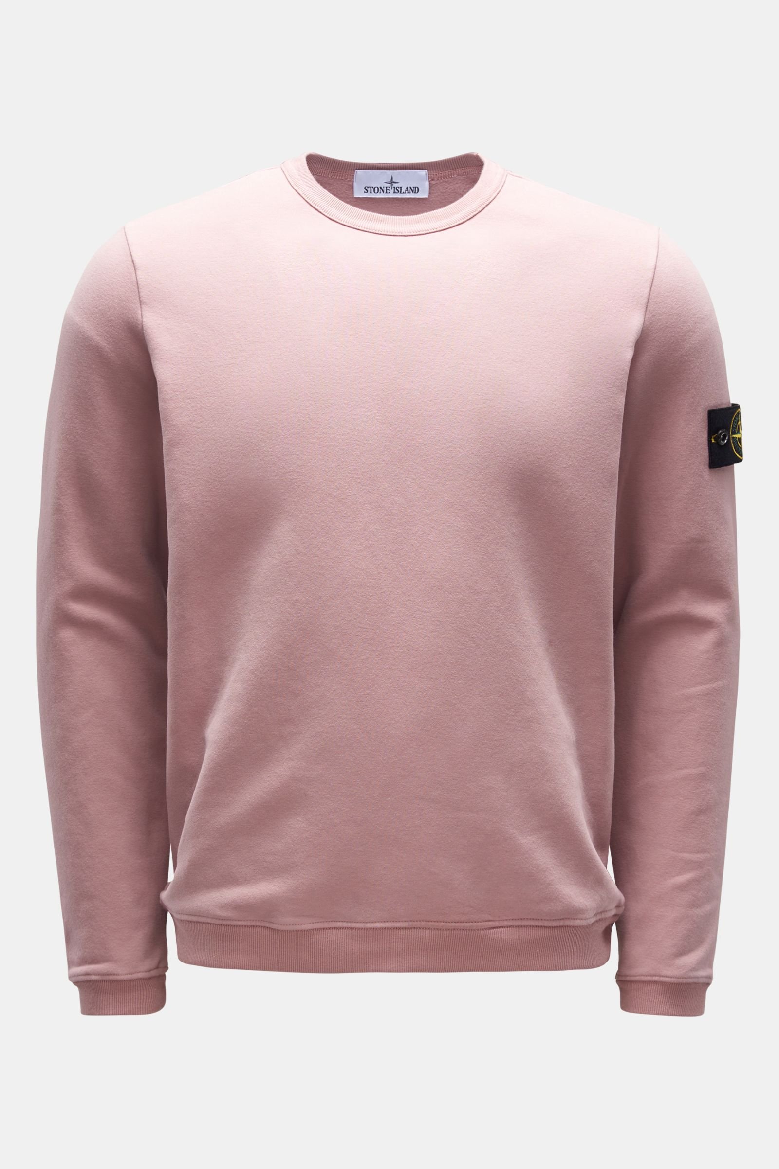 Crew neck sweatshirt antique pink