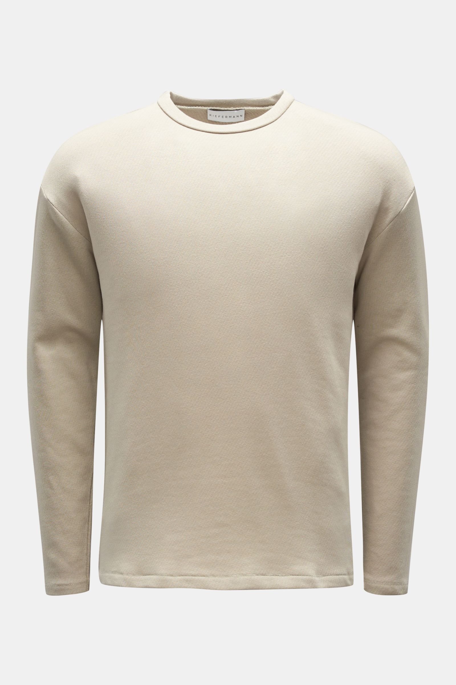 Rundhals-Sweatshirt 'Willis' beige