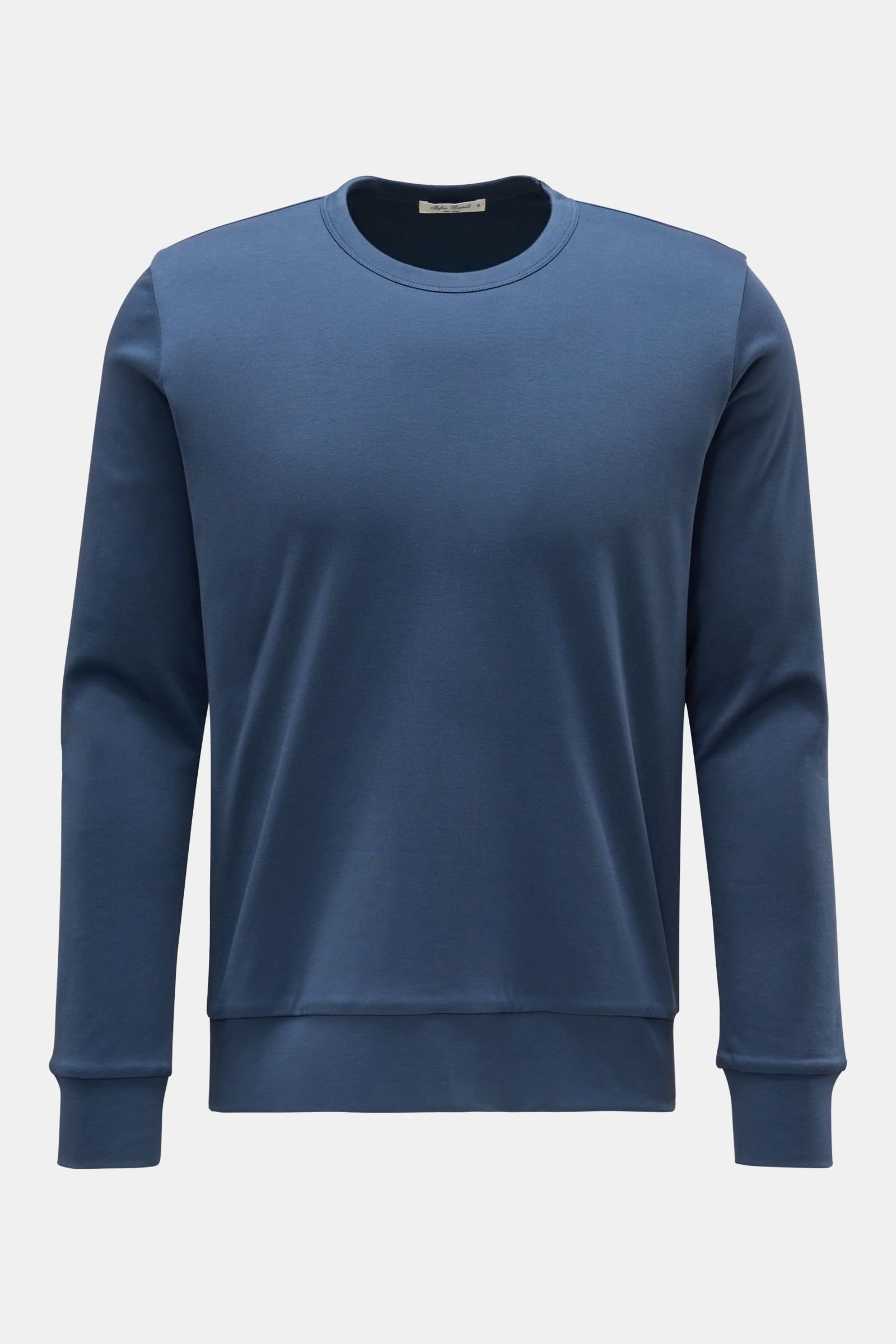 Crew neck sweatshirt 'Eden' grey-blue