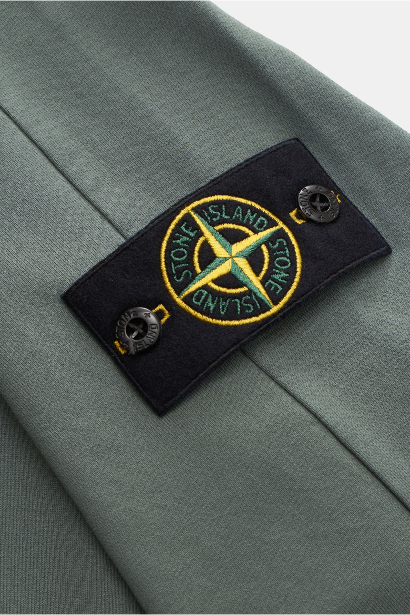 STONE ISLAND Rundhals-Sweatshirt graugrün | BRAUN Hamburg 