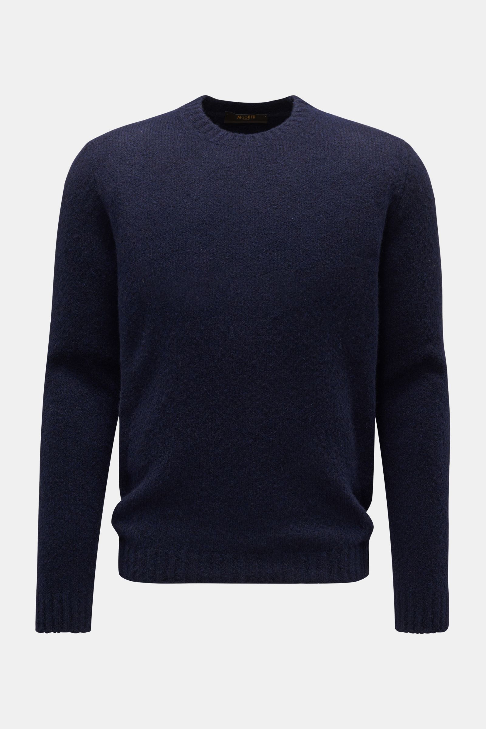 Moorer Crew neck jumper 'Orvieto' navy