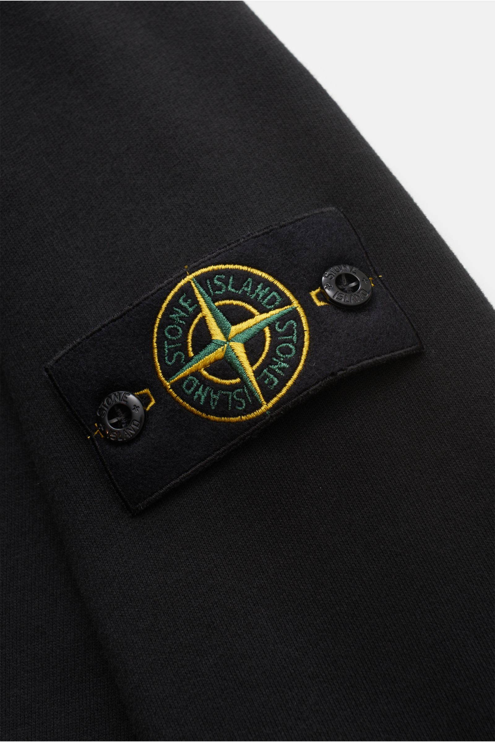 STONE ISLAND Rundhals-Sweatshirt schwarz | BRAUN Hamburg