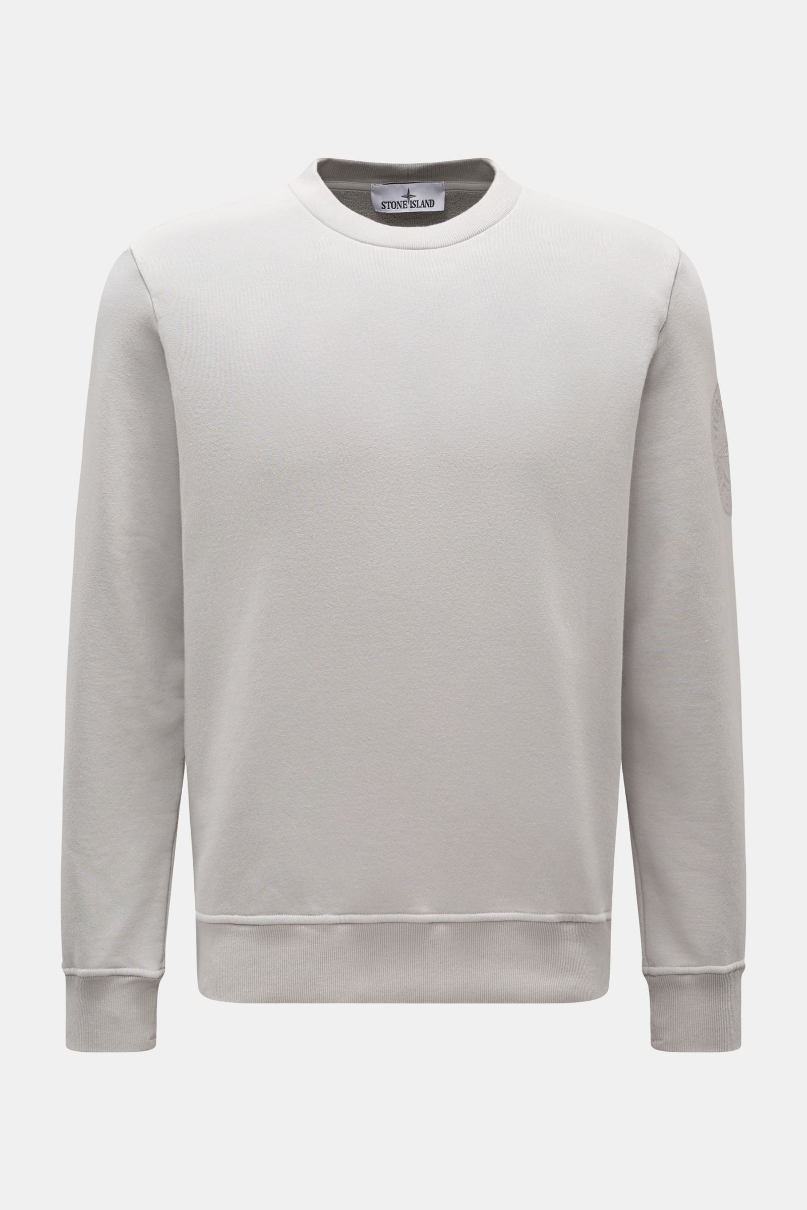 Stone Island Crew neck sweatshirt light grey