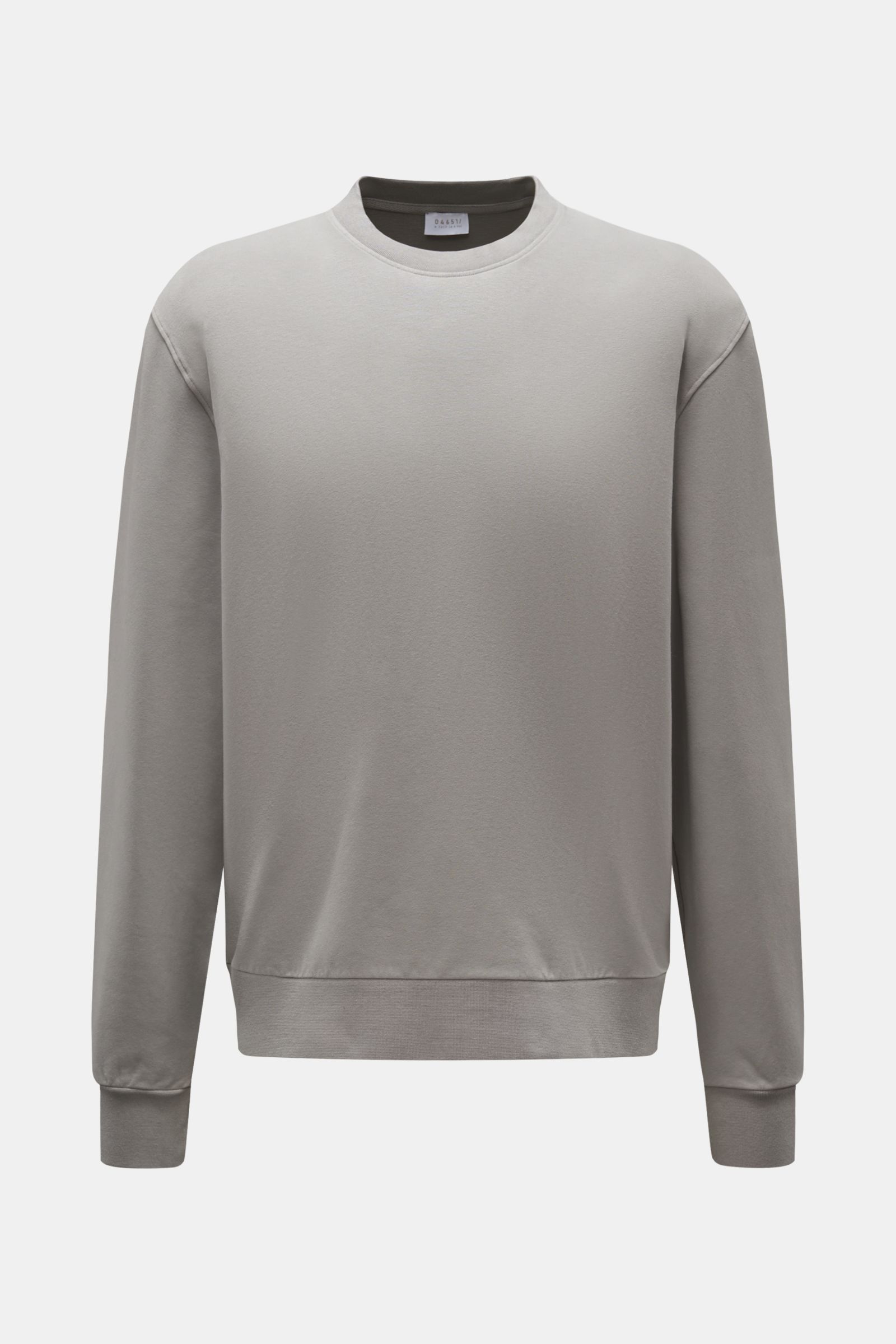 04651/ A trip in a bag Rundhals-Sweatshirt grau