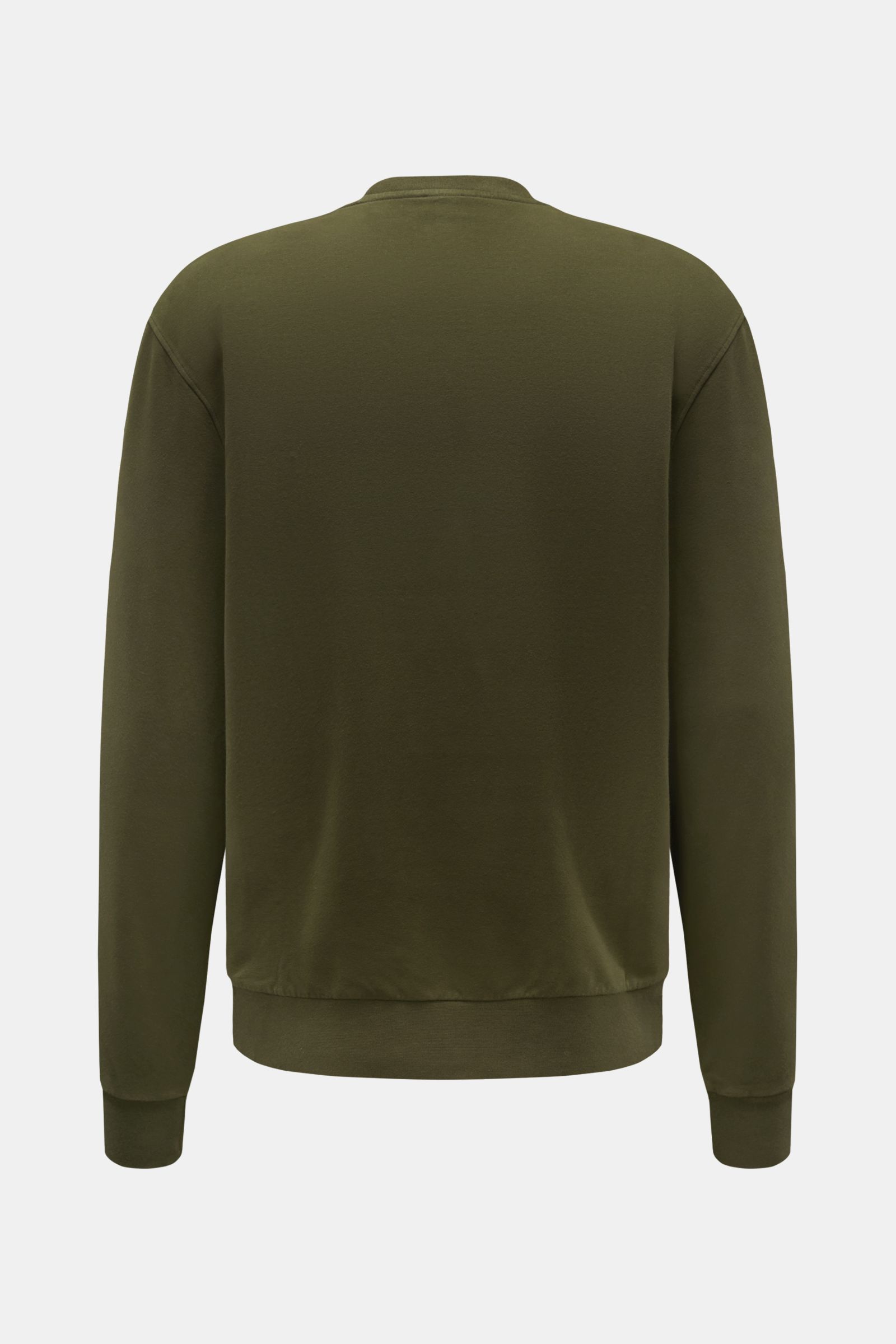 04651/ A trip in a bag Crew neck sweatshirt dark green