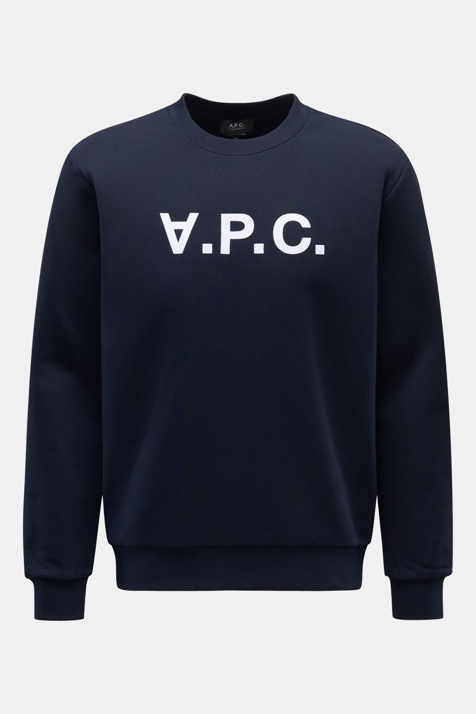 A.P.C. Crew neck sweatshirt 'Standard Grand VPC' navy
