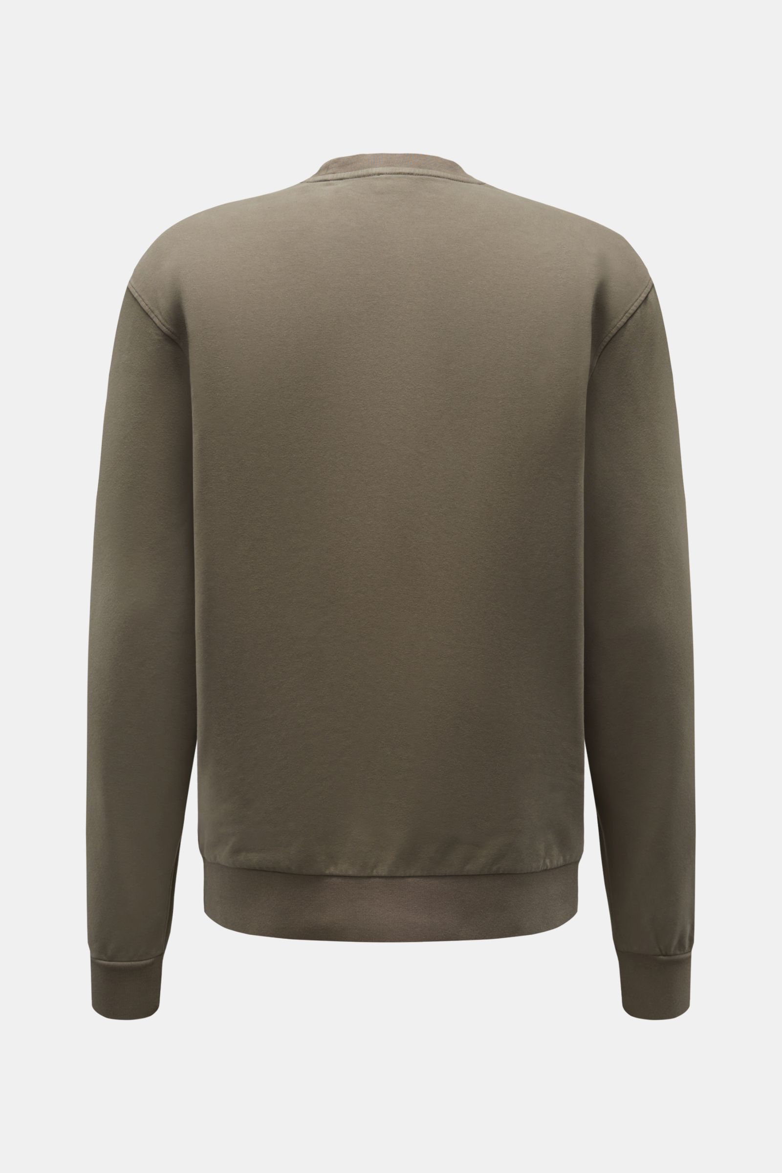 04651/ A trip in a bag Crew neck sweatshirt grey-green
