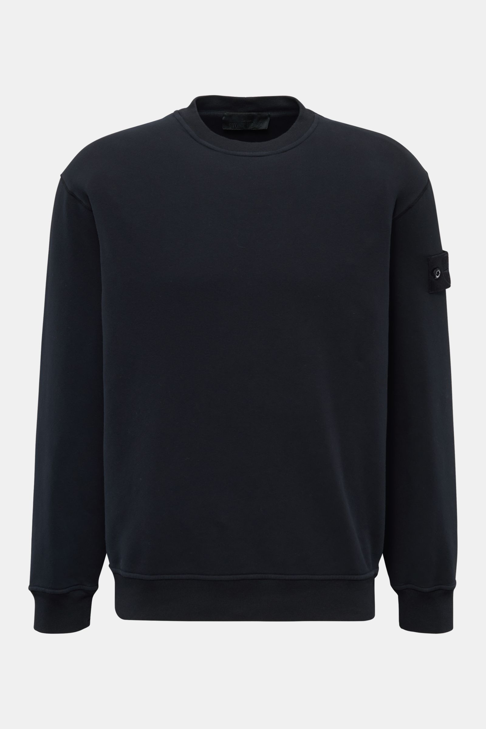 STONE ISLAND crew neck sweatshirt 'Ghost Piece' navy | BRAUN Hamburg
