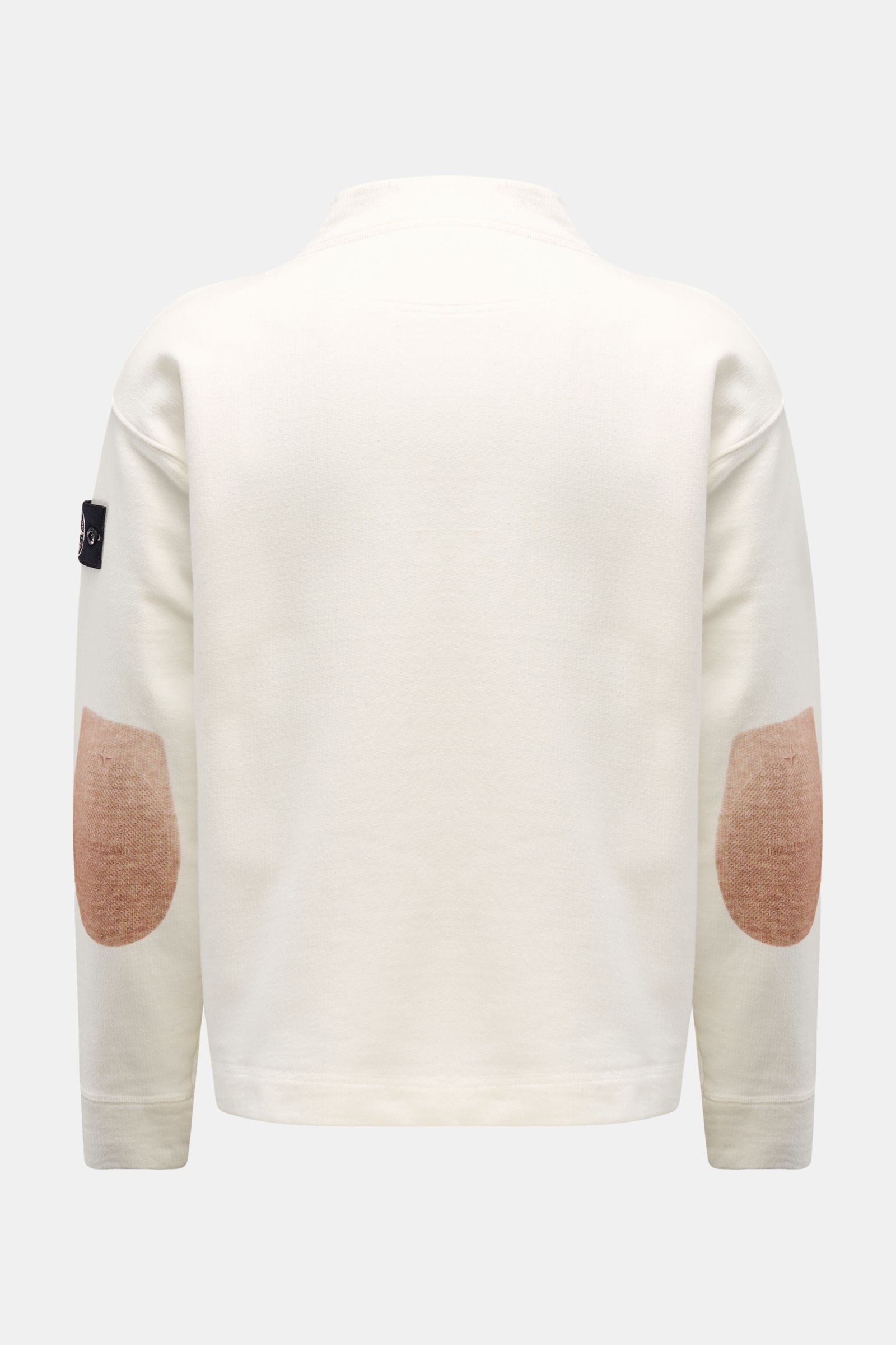 Stone Island Rundhals-Sweatshirt 'Raw Beauty' creme