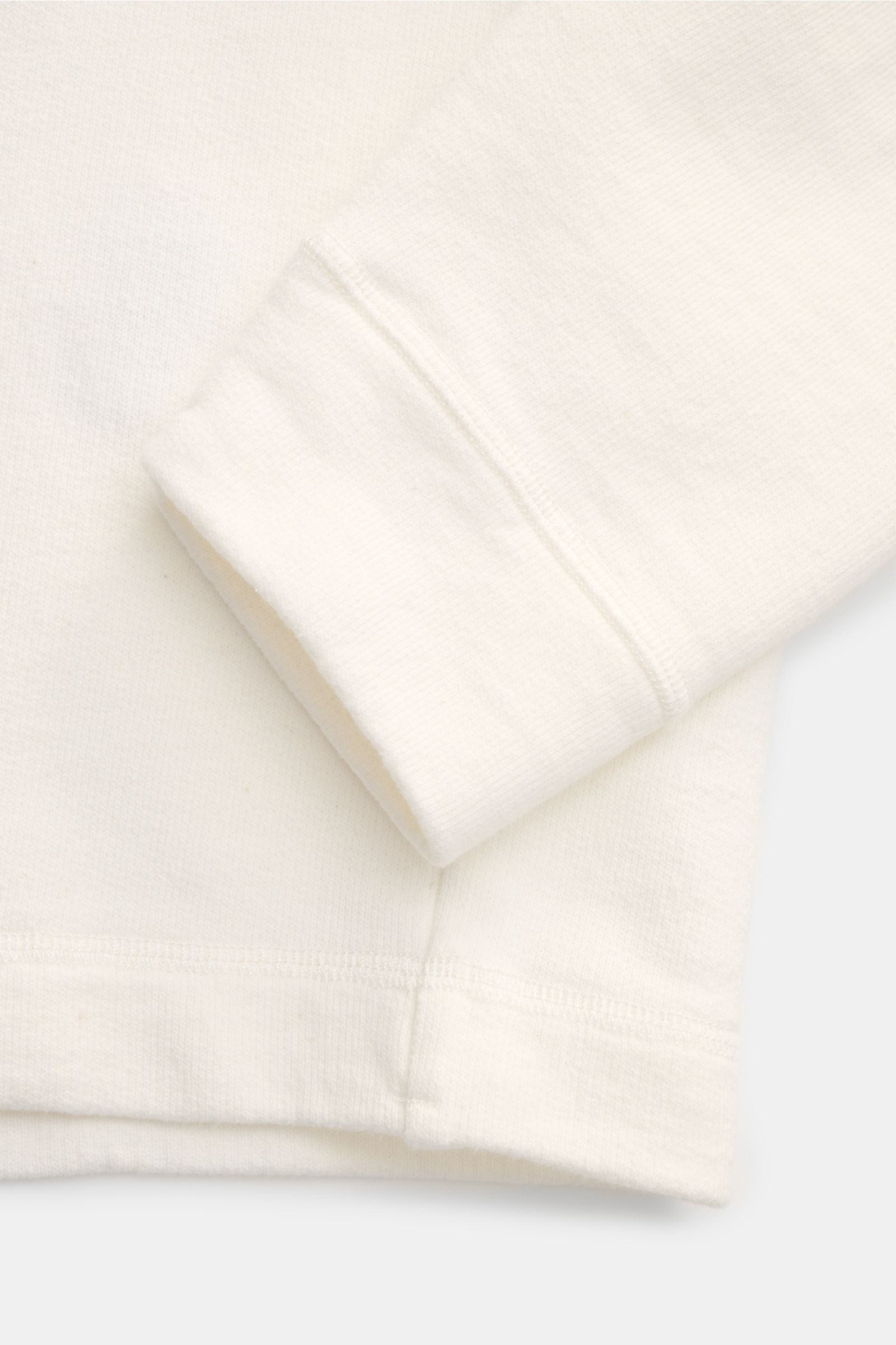 Stone Island Rundhals-Sweatshirt 'Raw Beauty' creme